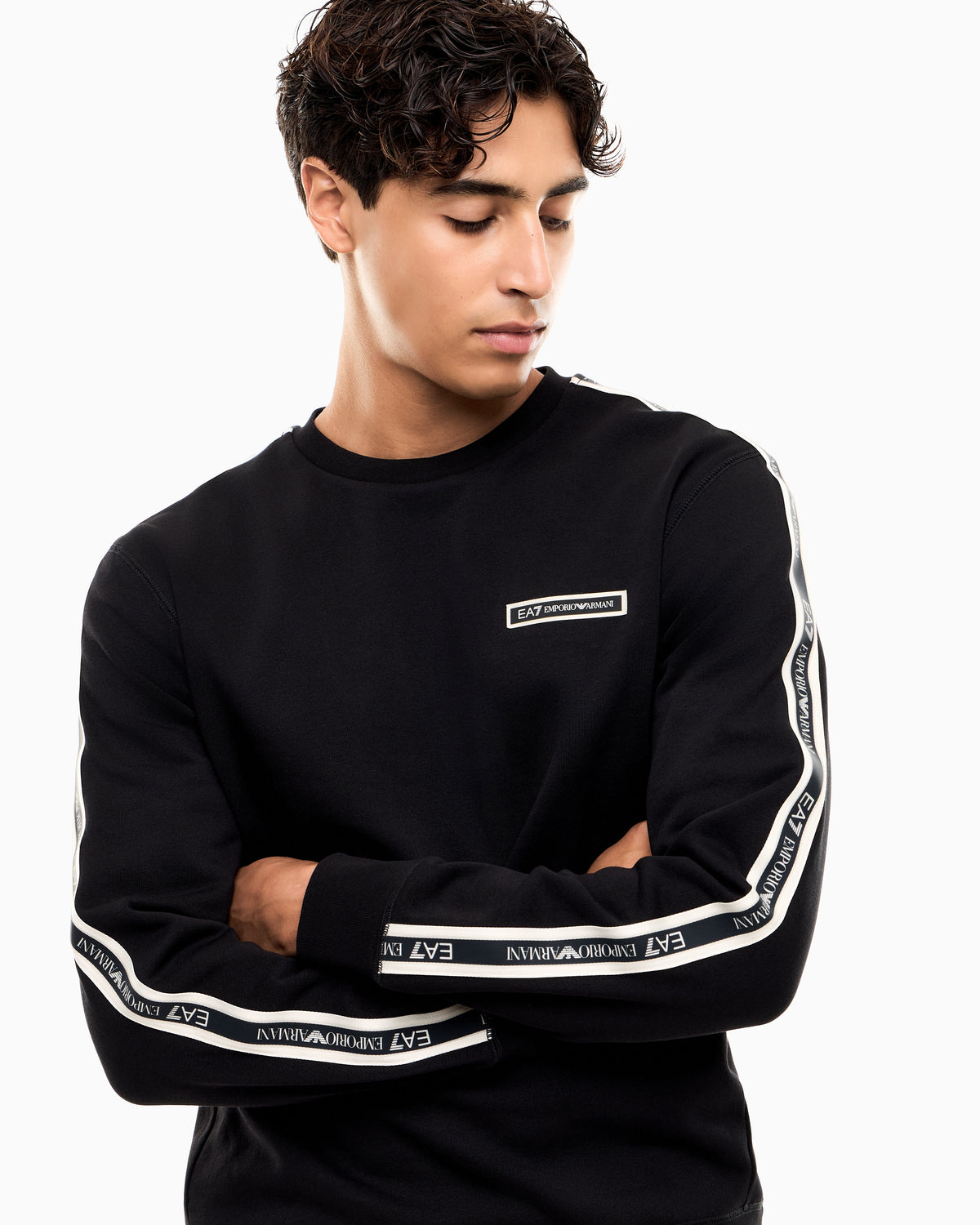 EA7 sweatshirt Logo Series regular fit jersey