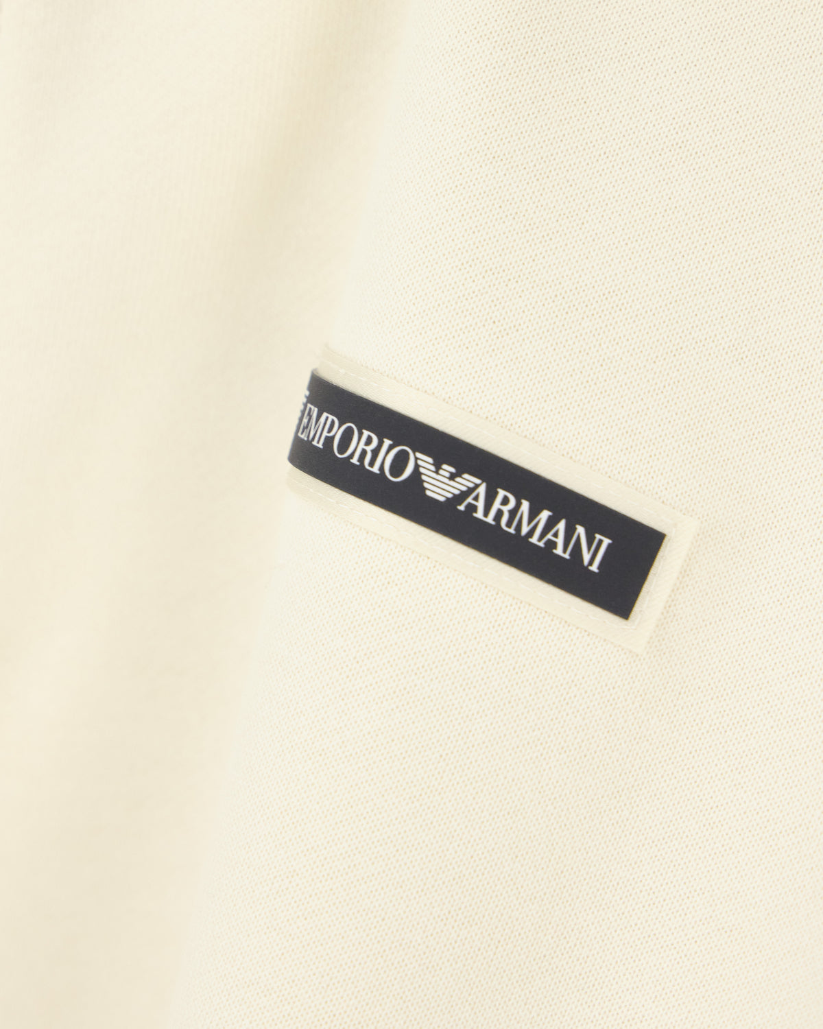EA7 Hoodie Logo Series regular fit in cotton with tape