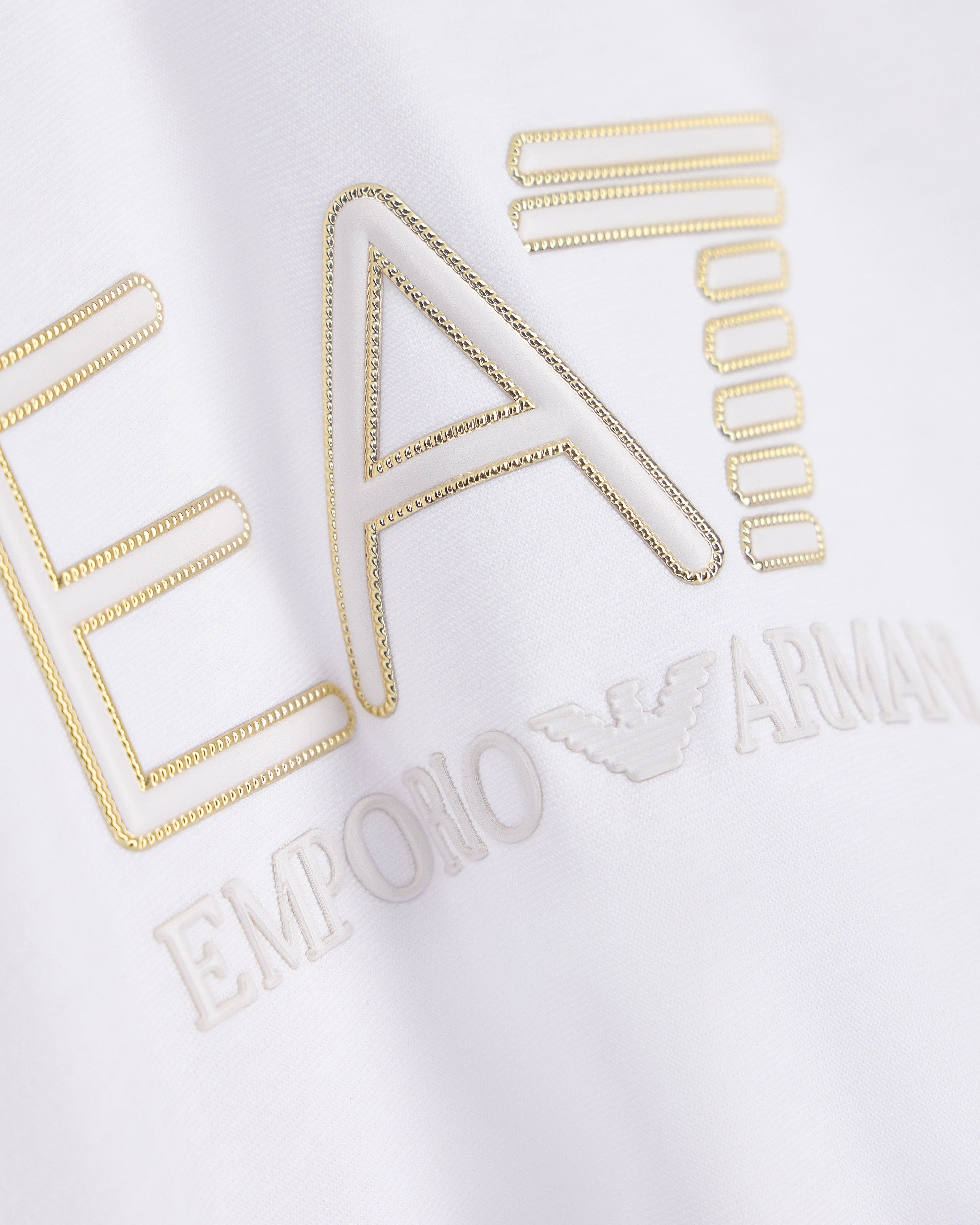 EA7 Regular fit t-shirt Premium Label in viscose with logo