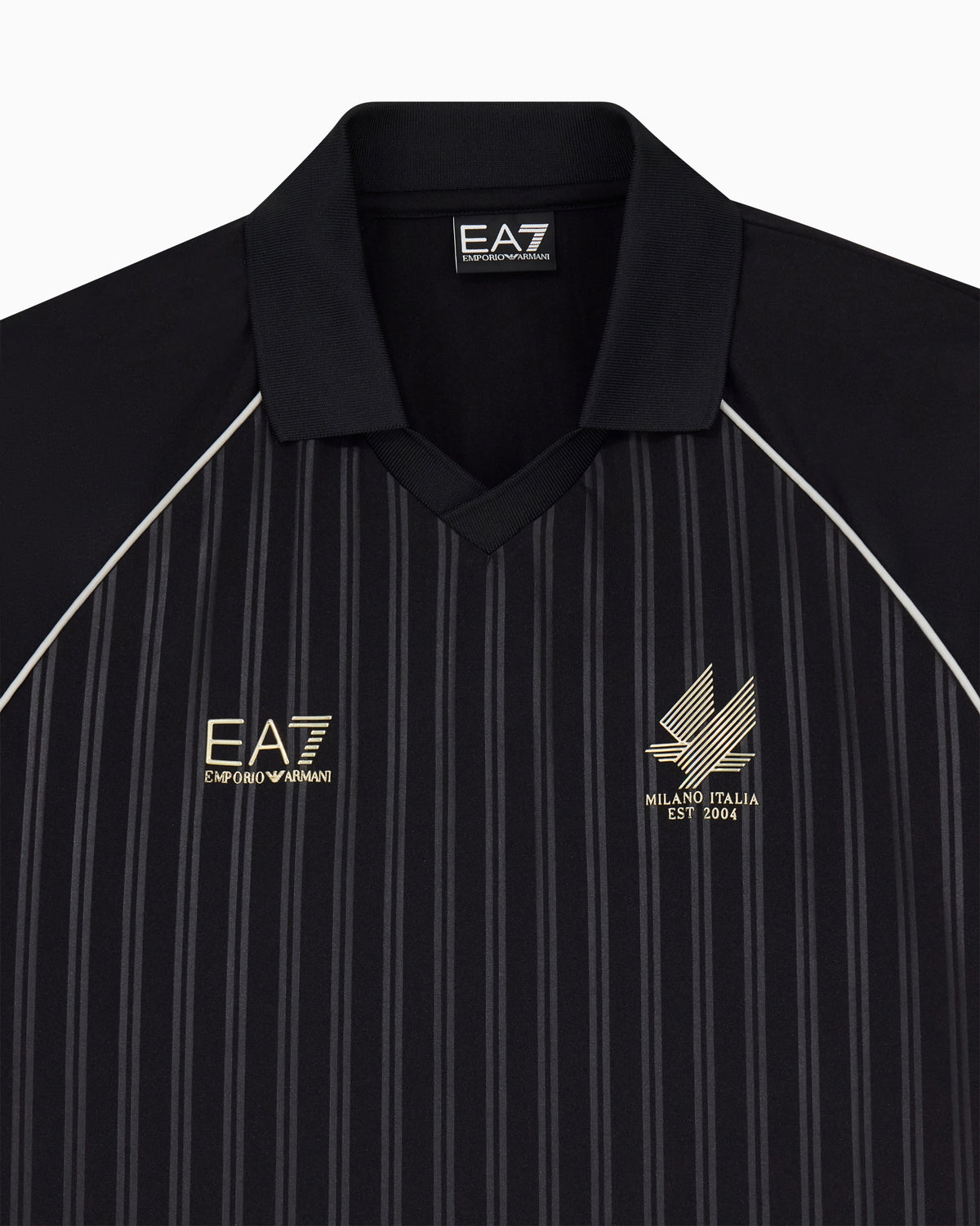 EA7 Set Soccer regular fit with polo and shorts