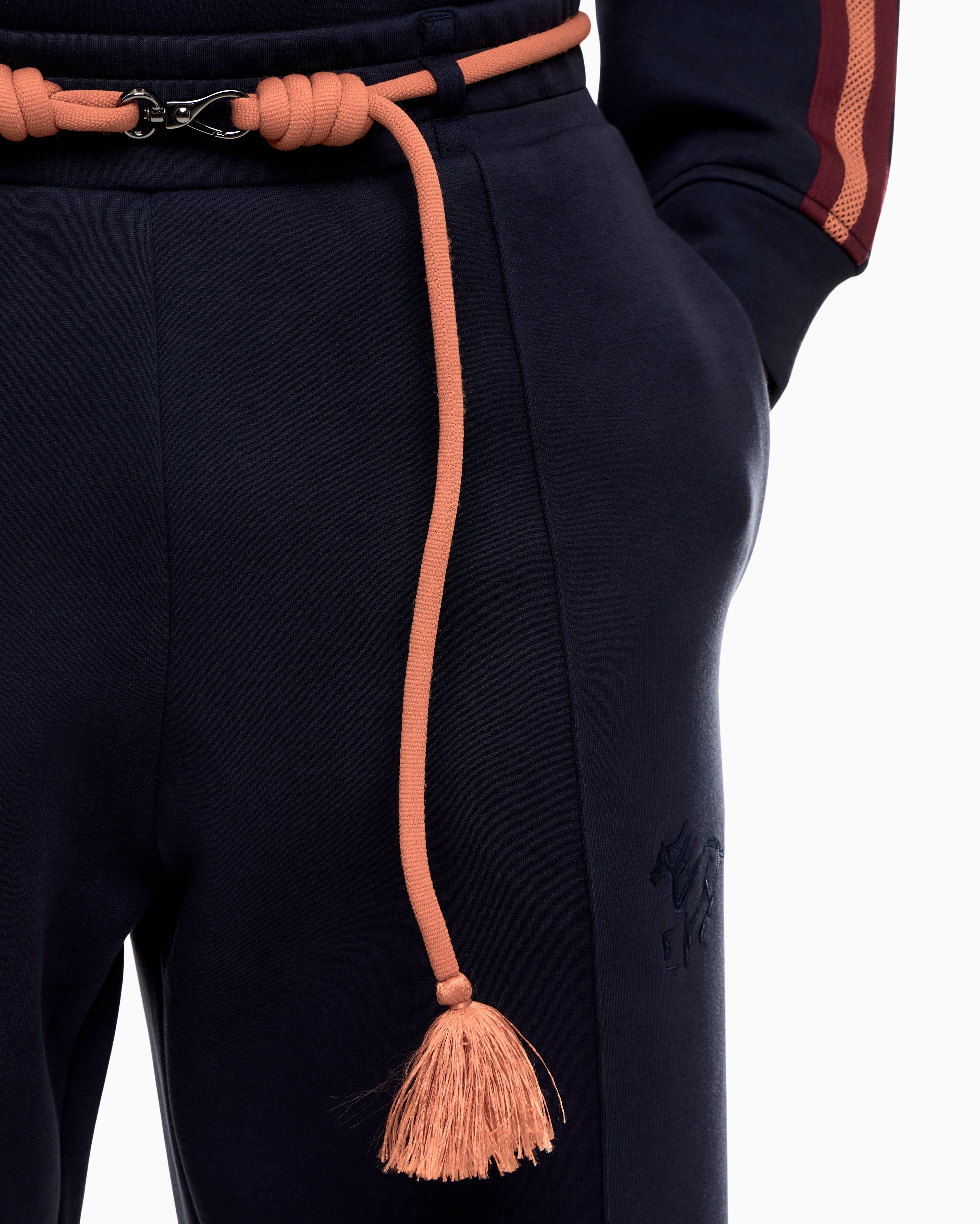 EA7 Lunar New Year jersey trousers