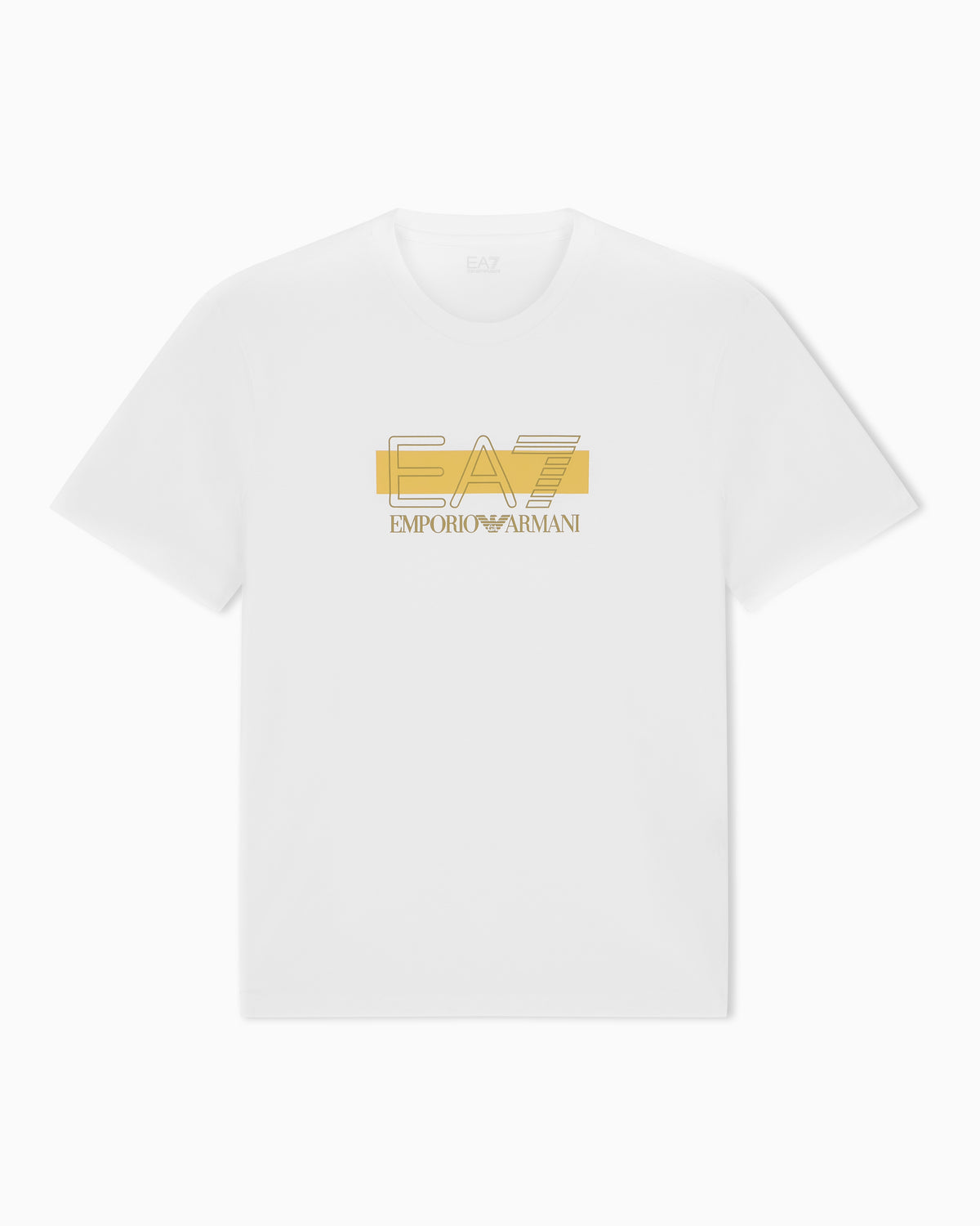 EA7 T-shirt Visibility regular fit in cotton jersey