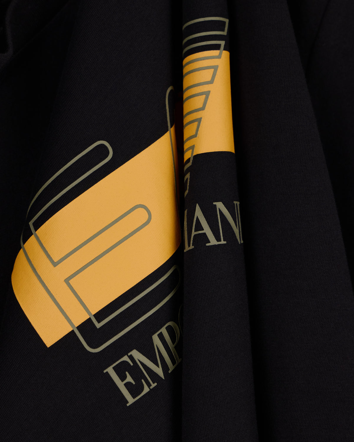 EA7 T-shirt Visibility regular fit in cotton jersey