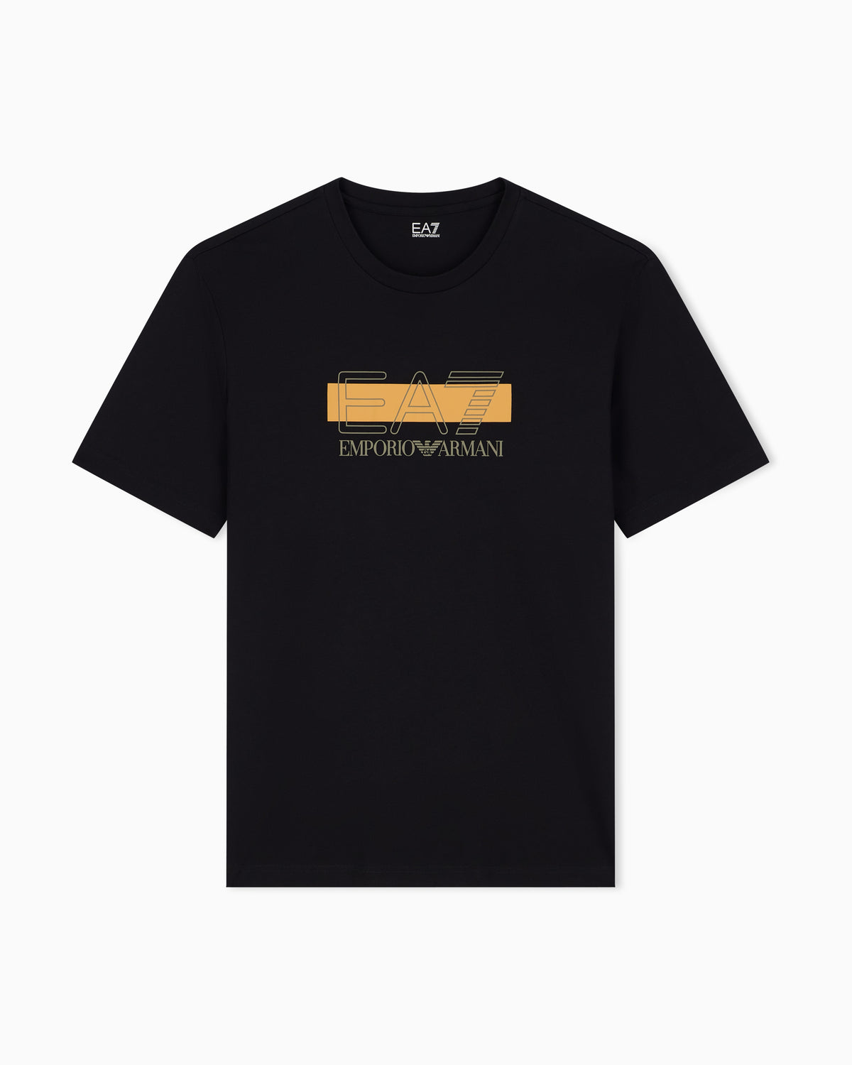 EA7 T-shirt Visibility regular fit in cotton jersey