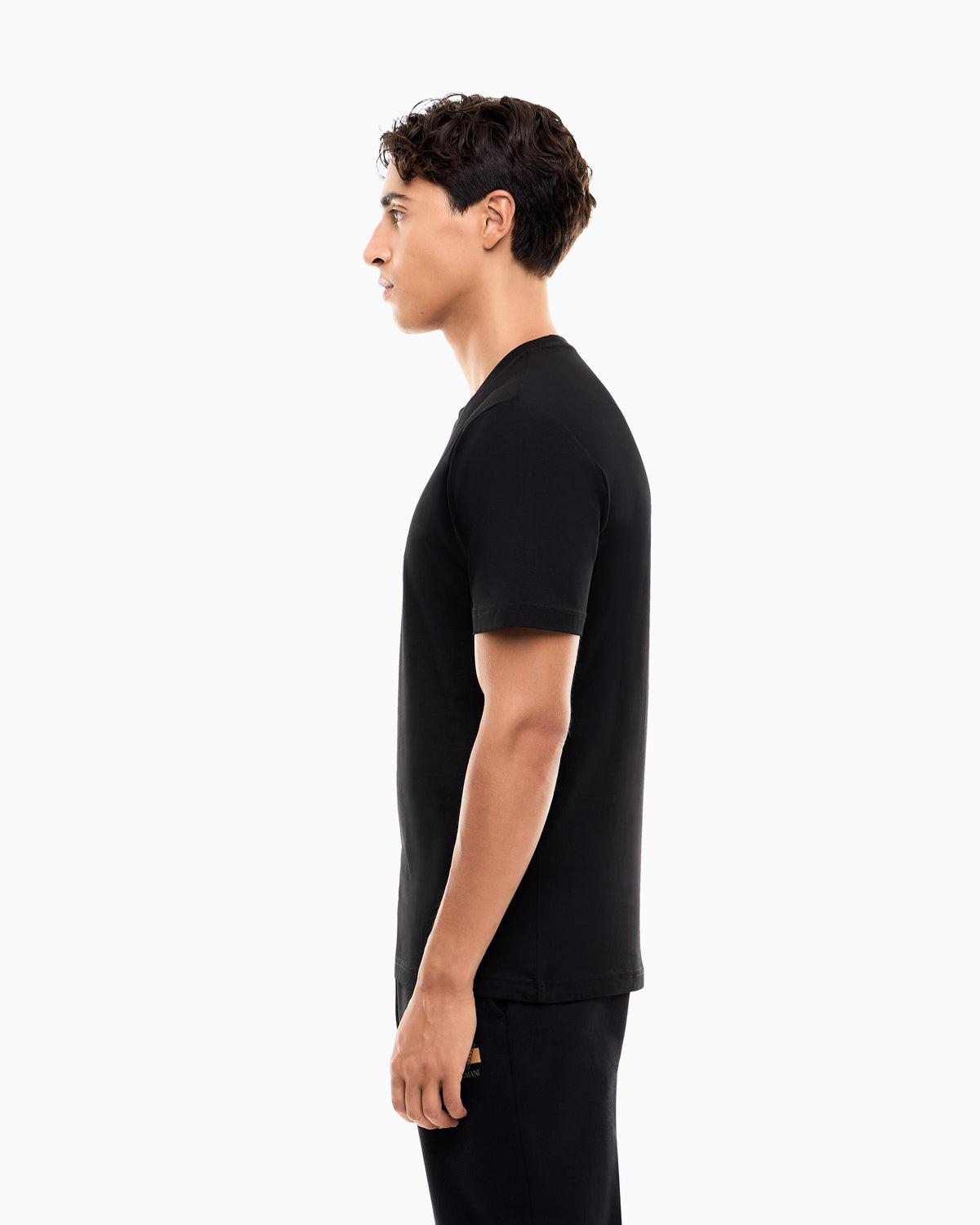 EA7 T-shirt Visibility regular fit in cotton jersey