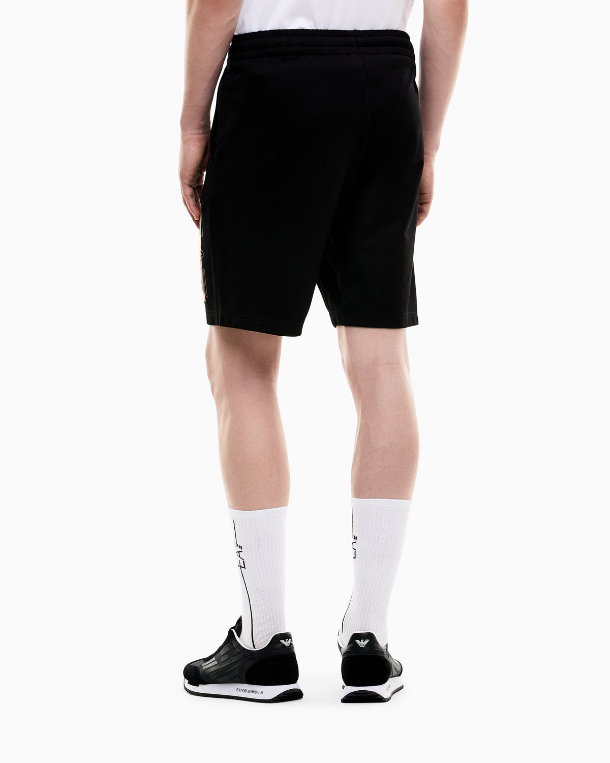 EA7 Slim fit shorts Visibility in cotton jersey