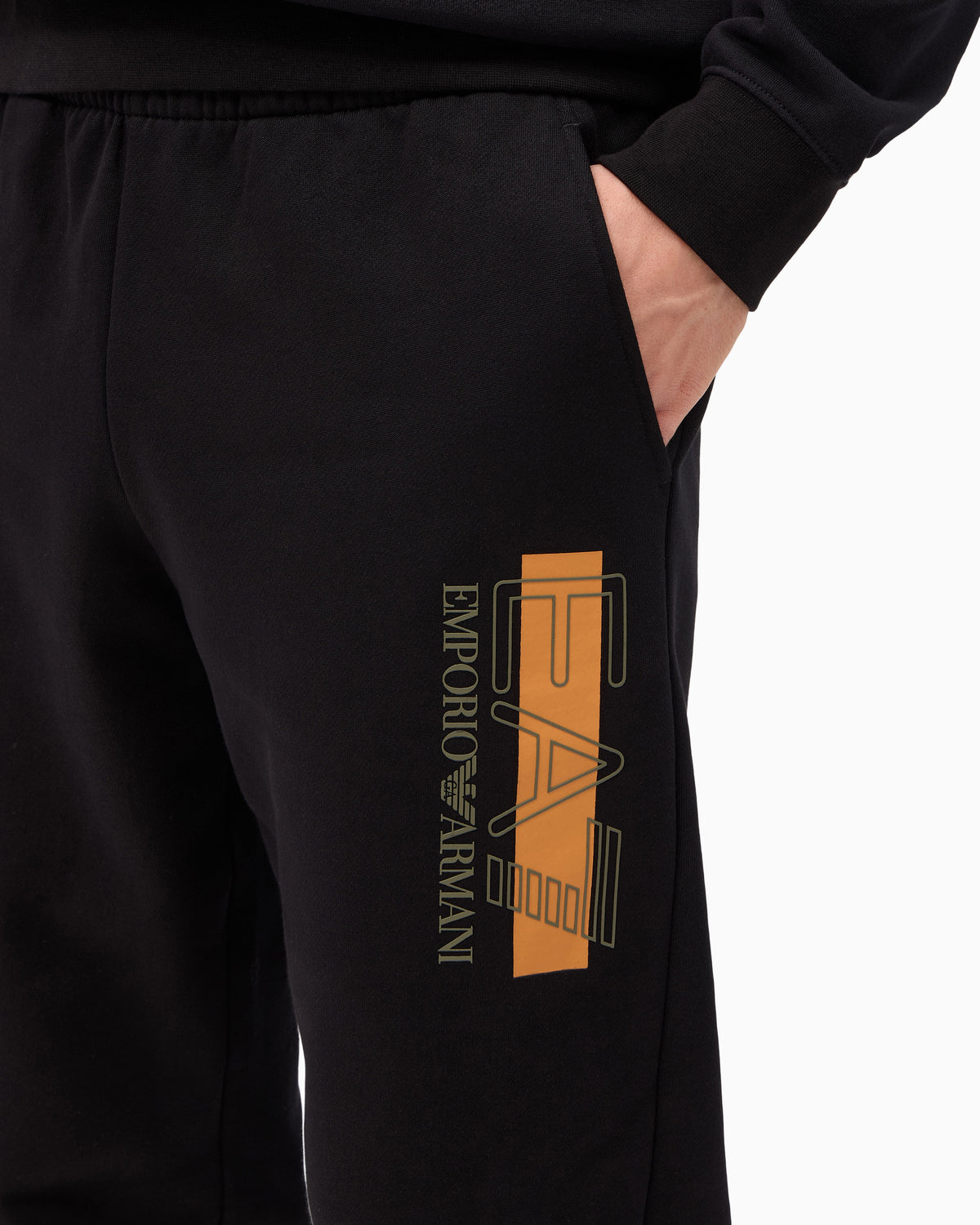 EA7 Slim-fit trousers Visibility in cotton jersey