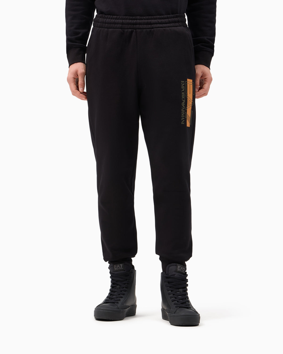 EA7 Slim-fit trousers Visibility in cotton jersey