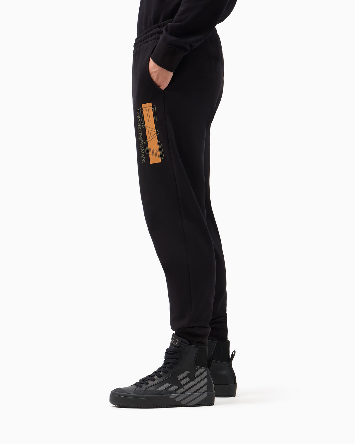 EA7 Slim-fit trousers Visibility in cotton jersey