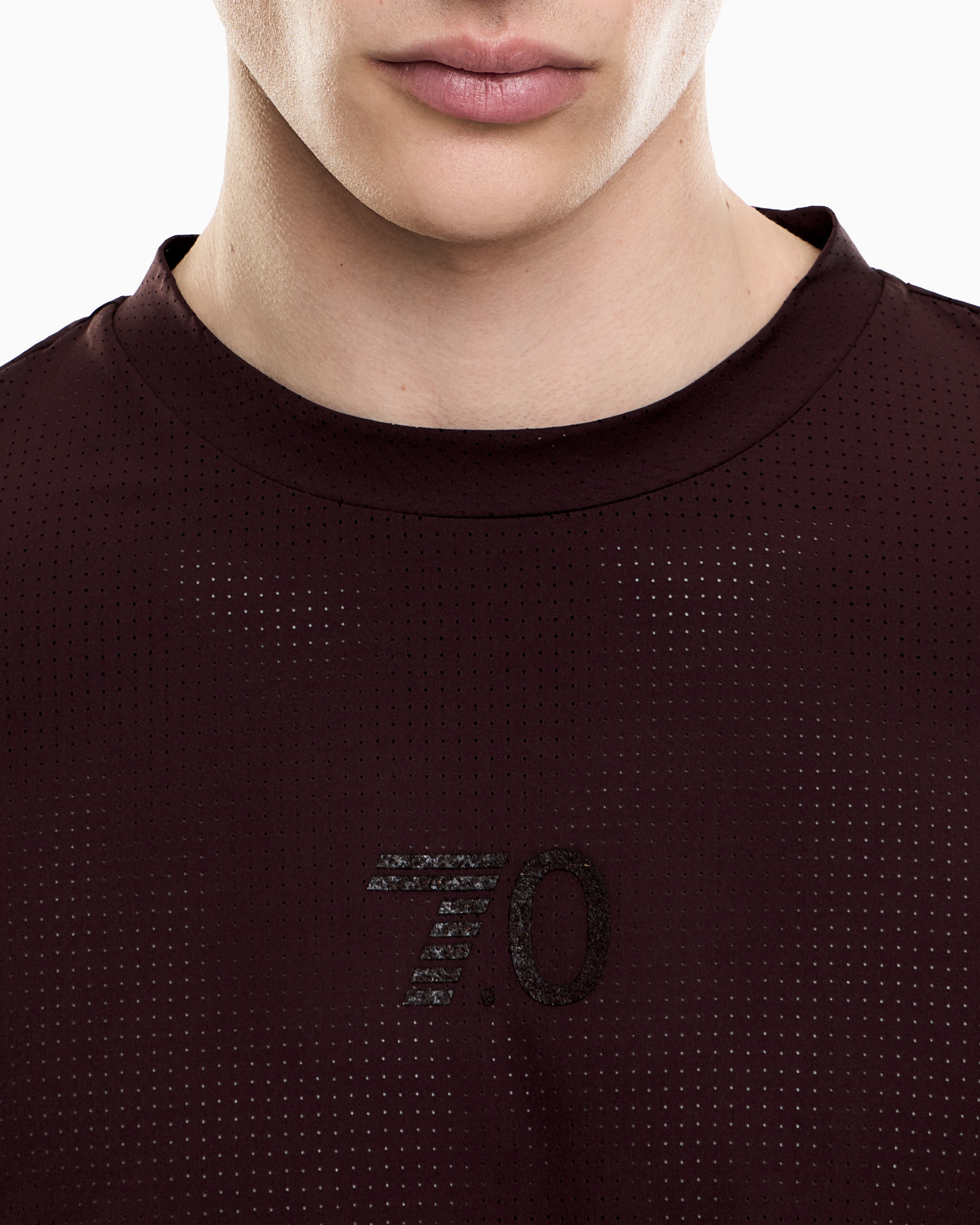 EA7 7.0 SHOW T-shirt in stretch technical fabric