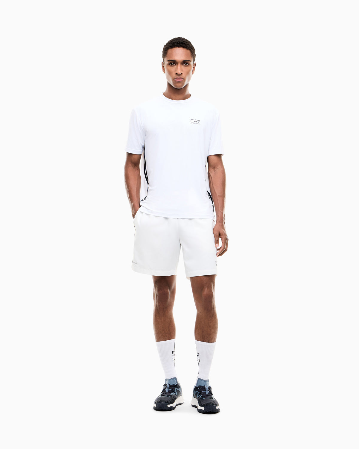 EA7 Jersey t-shirt Tennis Pro regular fit with rib details