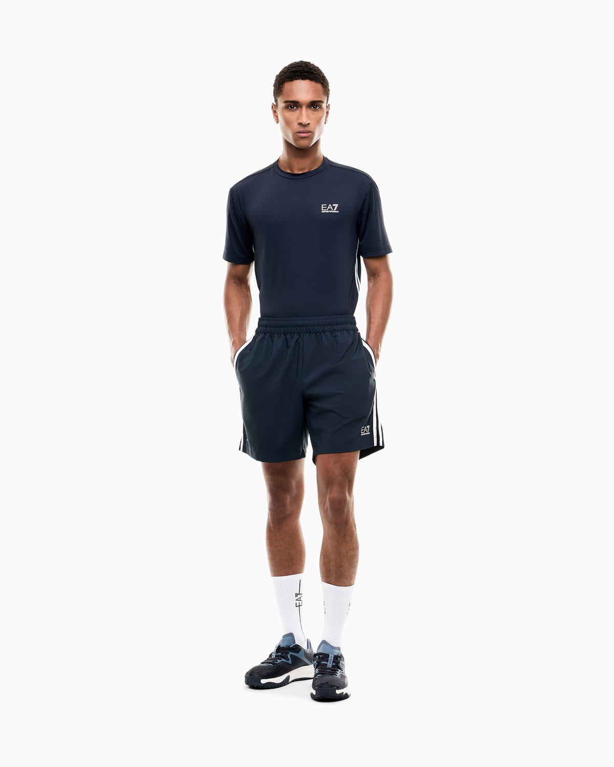 EA7 Jersey t-shirt Tennis Pro regular fit with rib details
