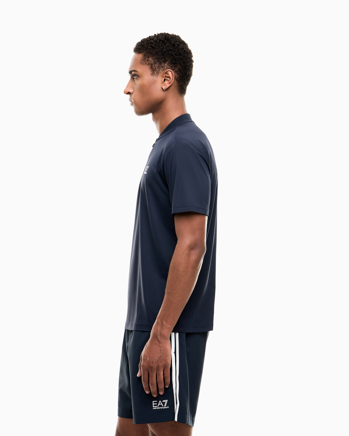EA7 Jersey top Tennis Pro regular fit in technical fabric