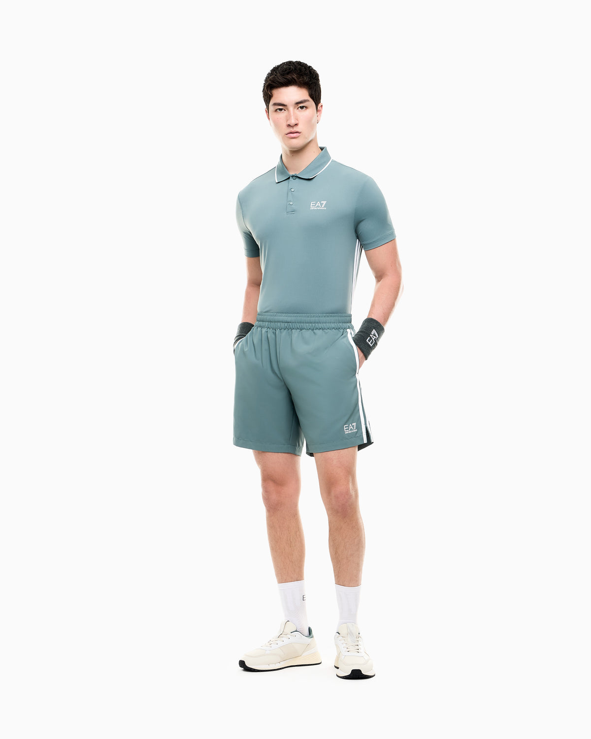 EA7 Polo shirt Tennis Pro regular fit with Ventus7 technology
