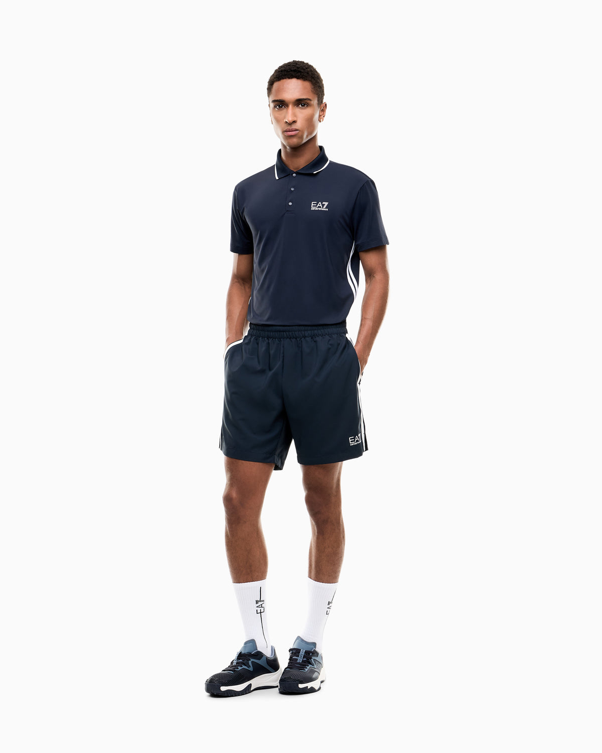 EA7 Polo shirt Tennis Pro regular fit with Ventus7 technology