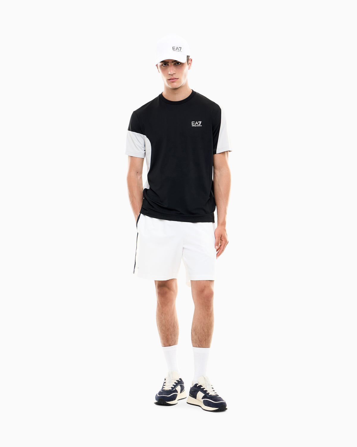 EA7 T-shirt Tennis Pro regular fit in jersey