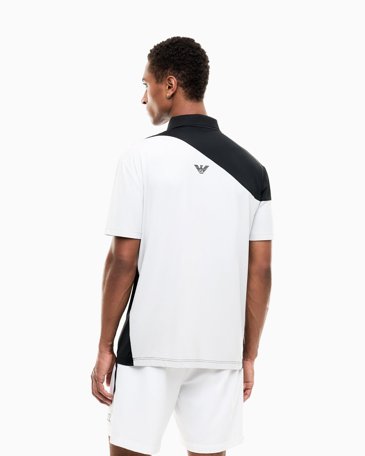 EA7 polo shirt Tennis Pro block jersey regular fit