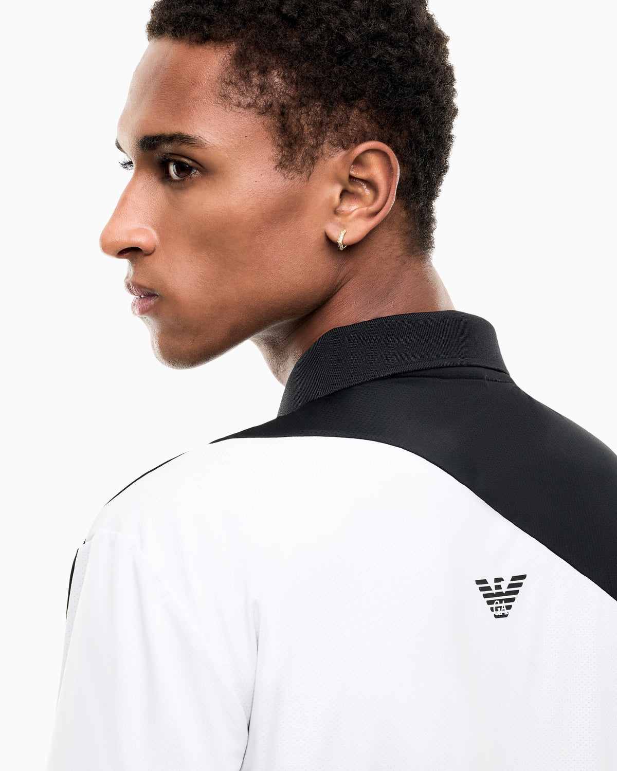 EA7 polo shirt Tennis Pro block jersey regular fit