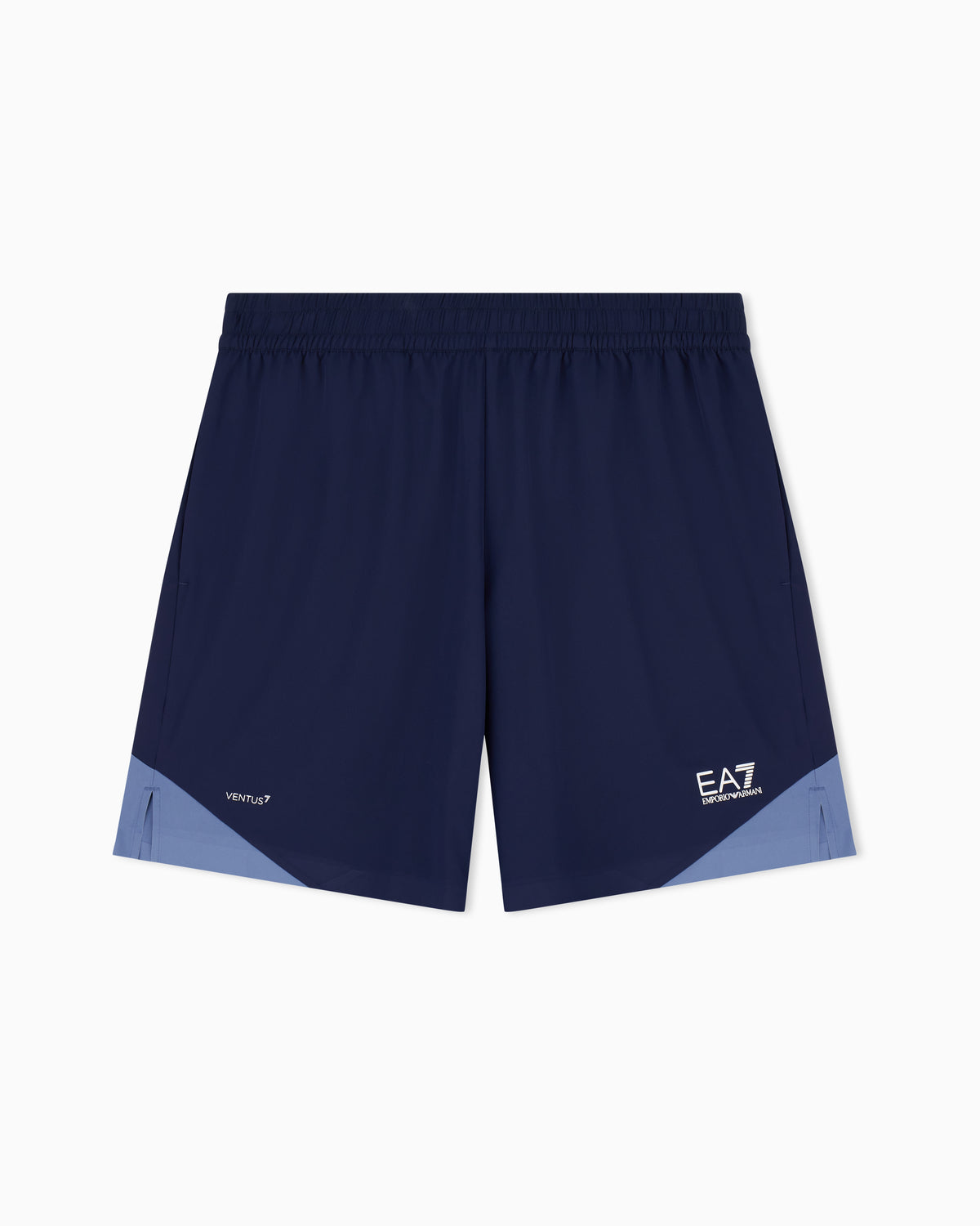 EA7 Color block Tennis Pro shorts in VENTUS7 technical fabric