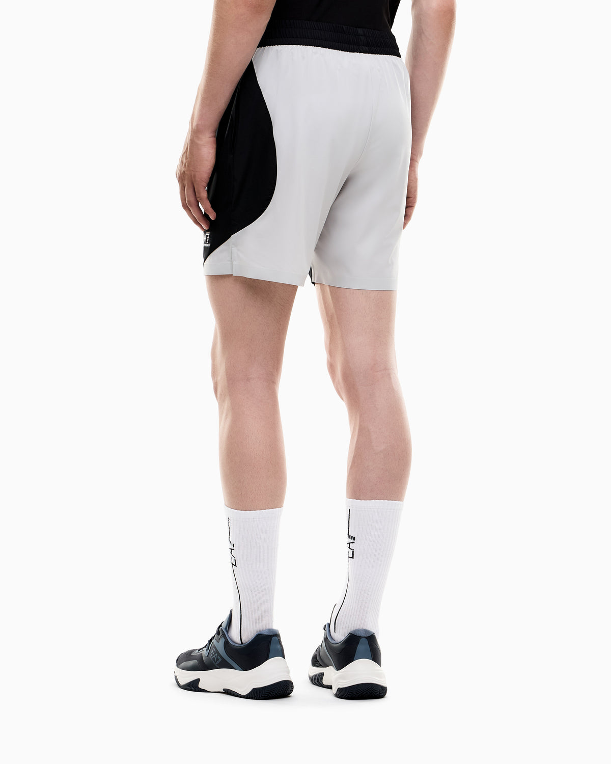 EA7 Color block Tennis Pro shorts in VENTUS7 technical fabric