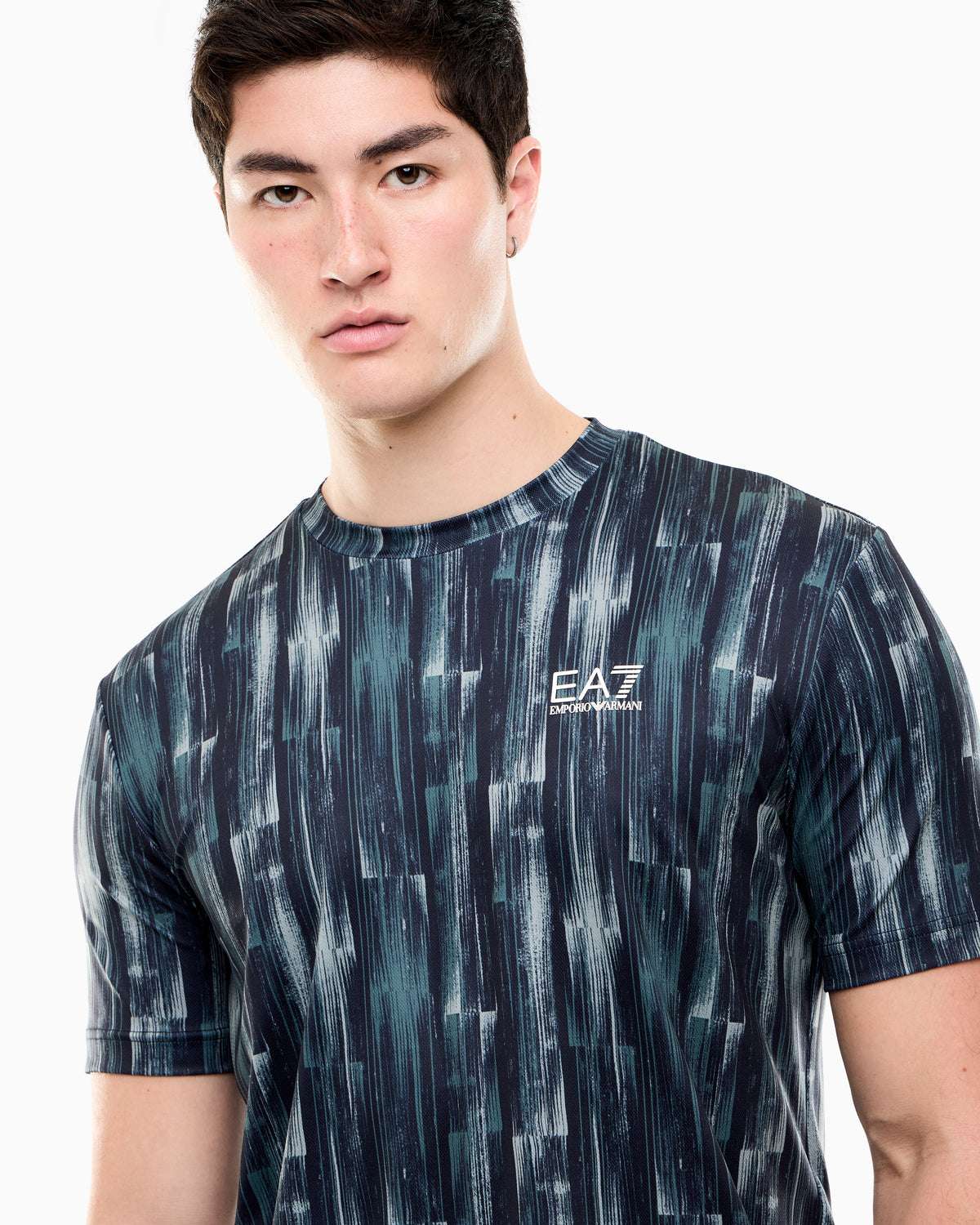 EA7 T-shirt Tennis Pro regular fit in jersey with graphics