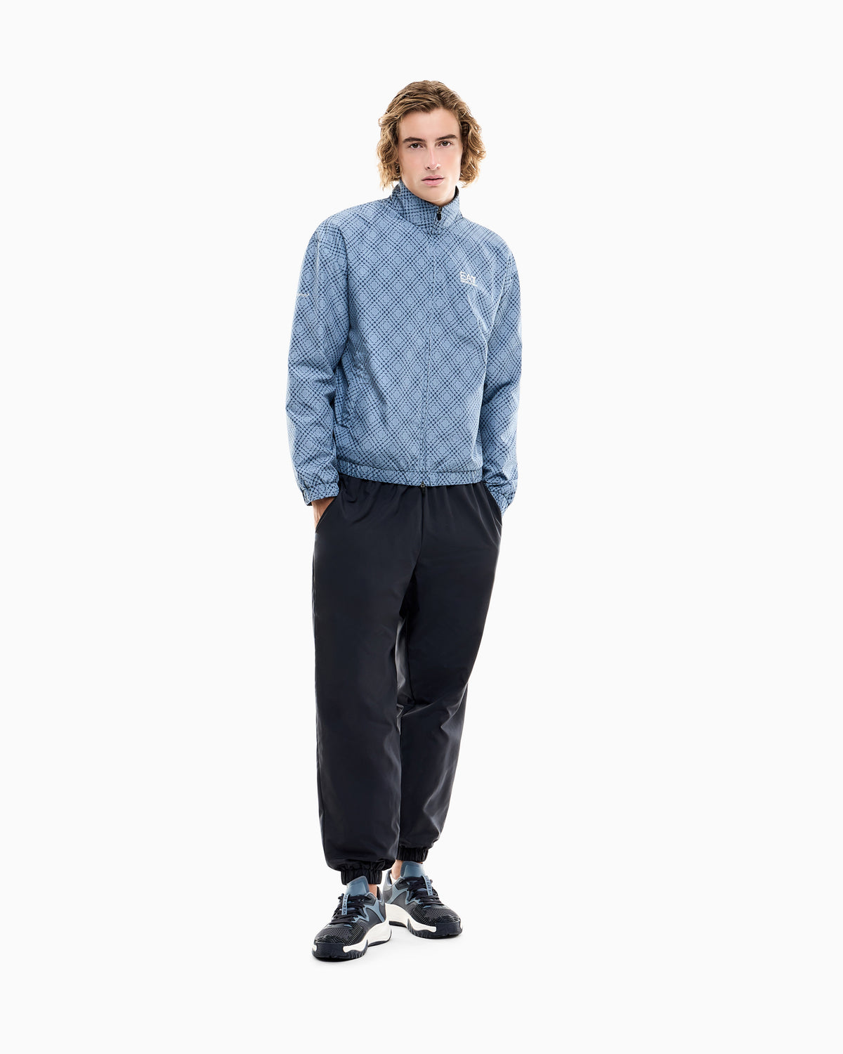 EA7 Oversized tracksuit Tennis Pro with full zip and graphic