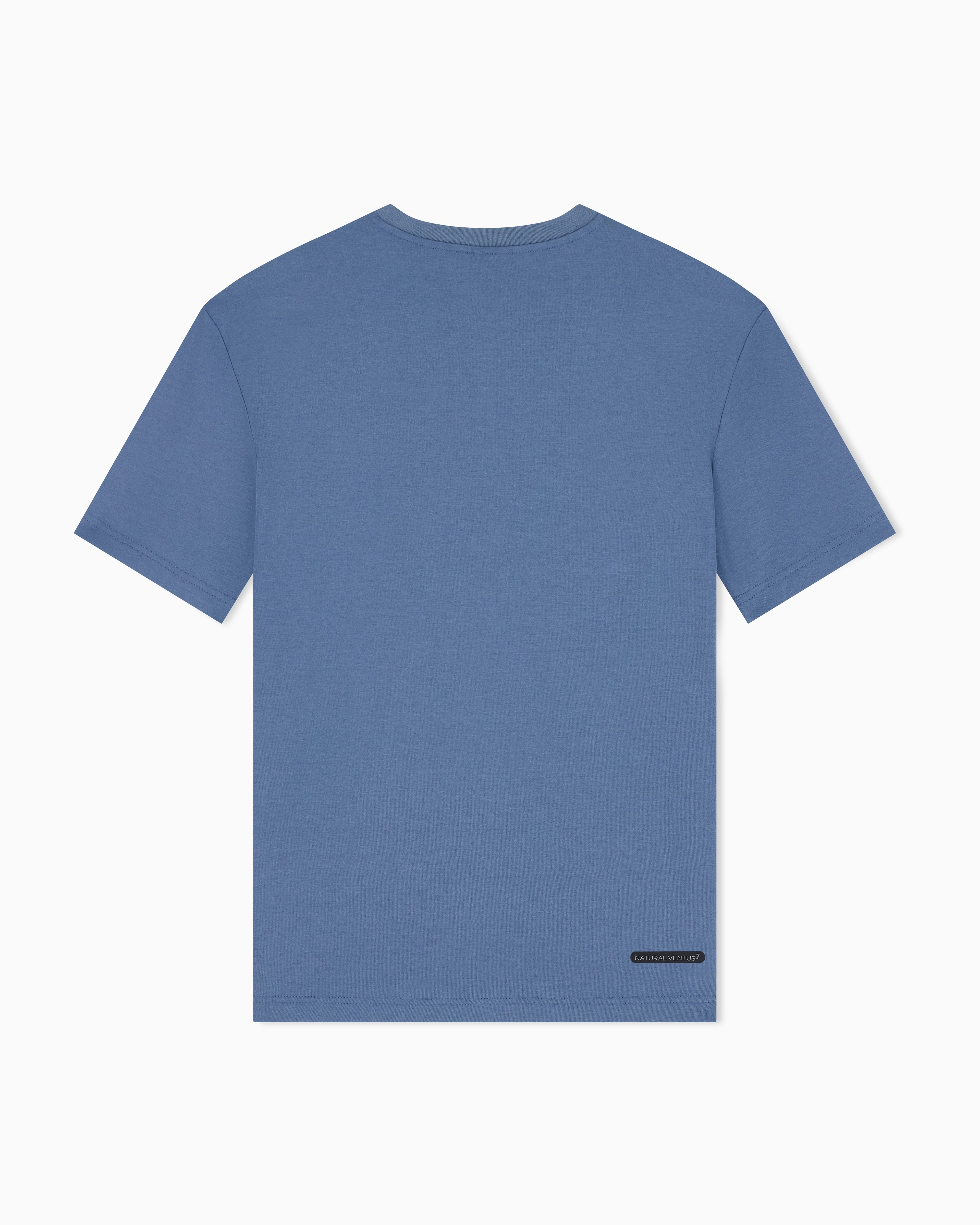 EA7 T-shirt Natural Ventus 7 in regular fit jersey