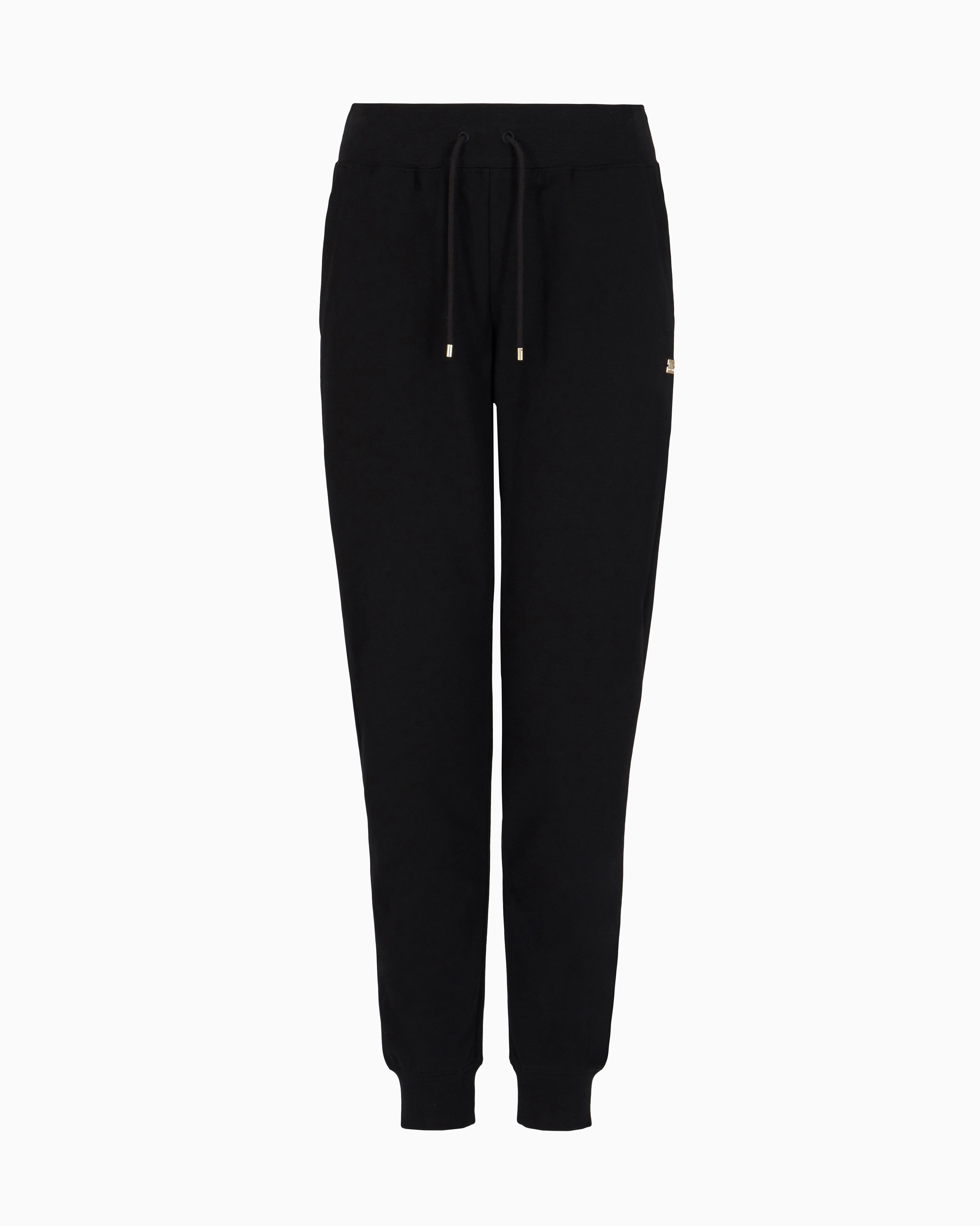 EA7 Core Lady stretch-cotton joggers