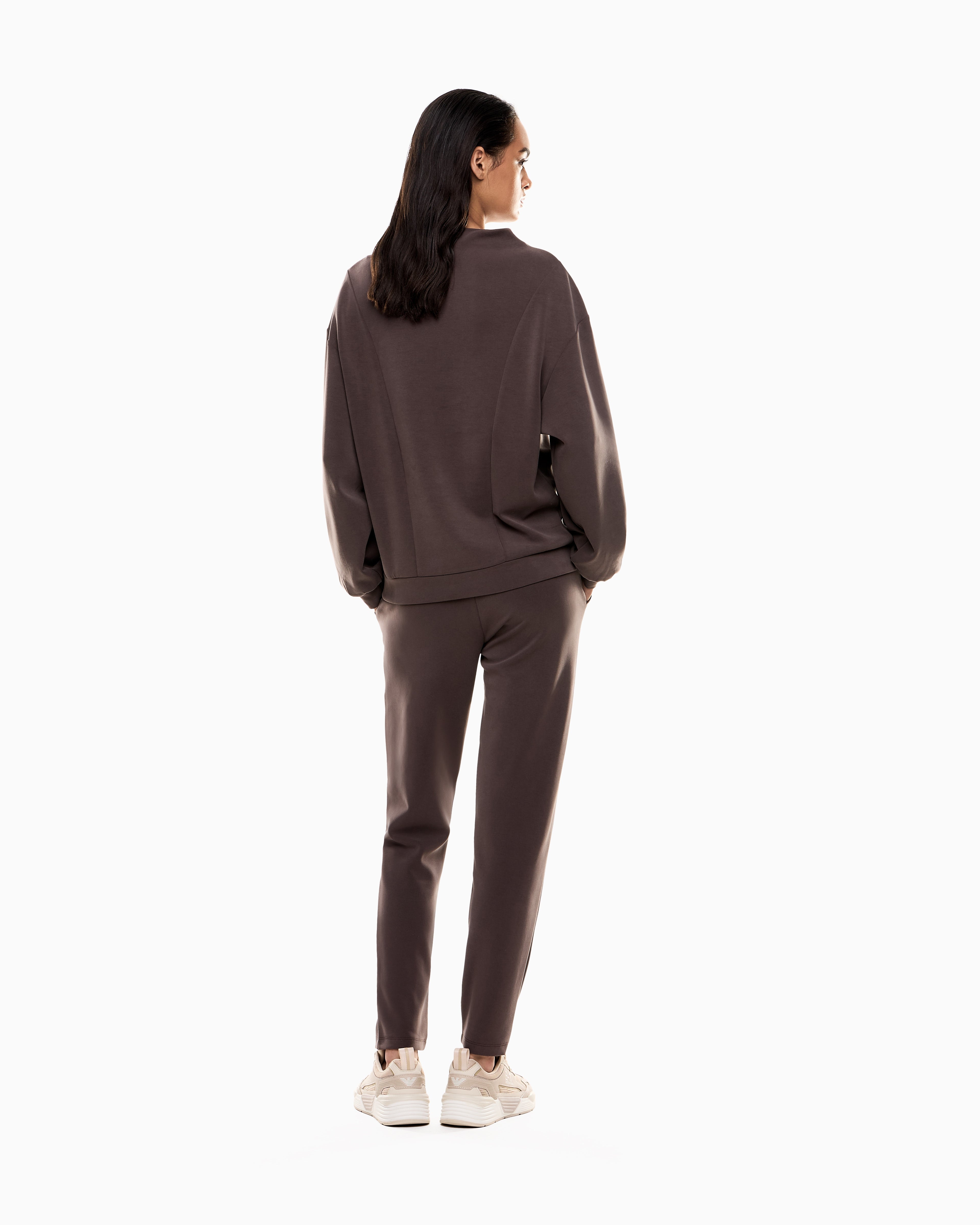 EA7 Core Lady tracksuit in a stretch modal blend