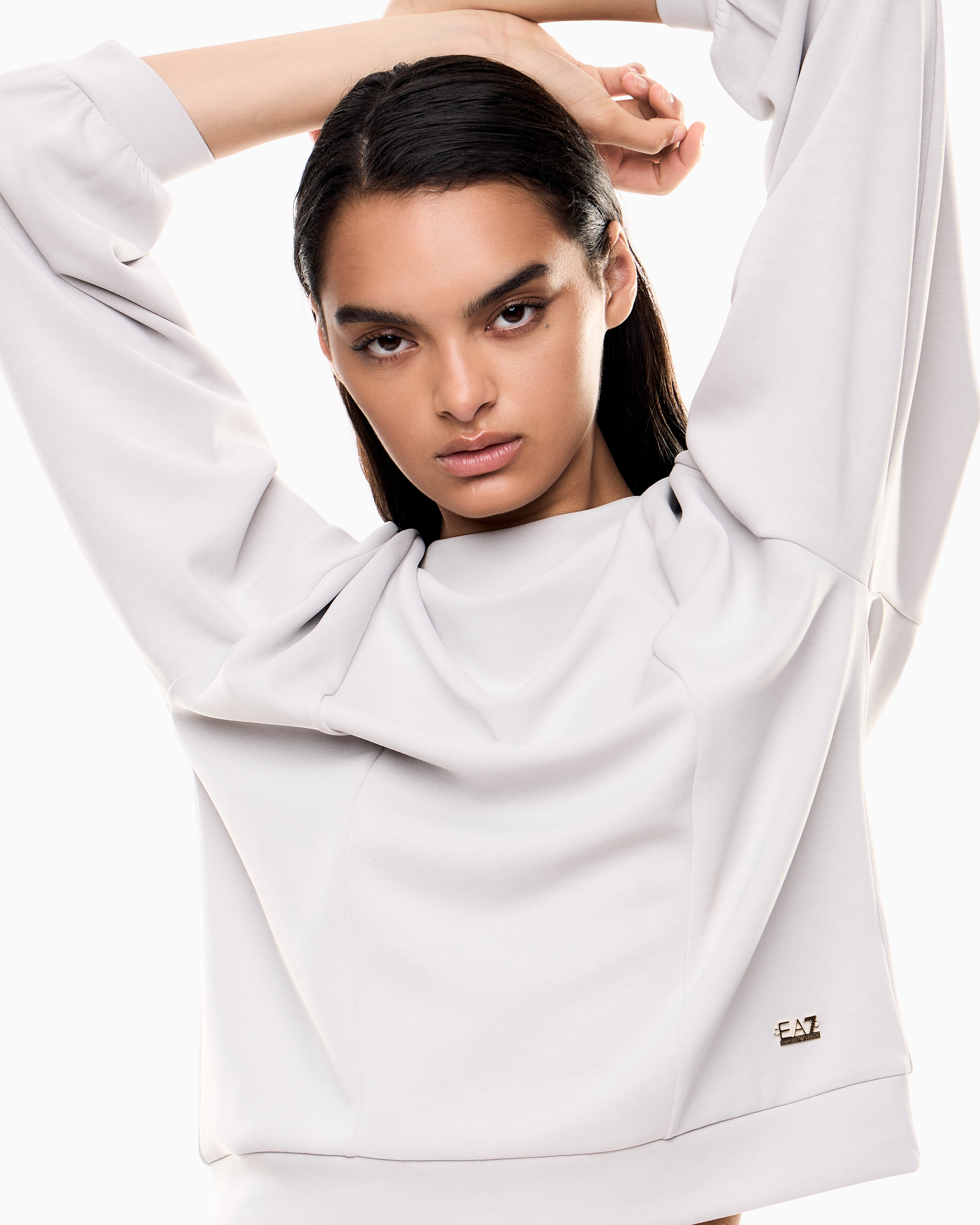 EA7 Core Lady tracksuit in a stretch modal blend