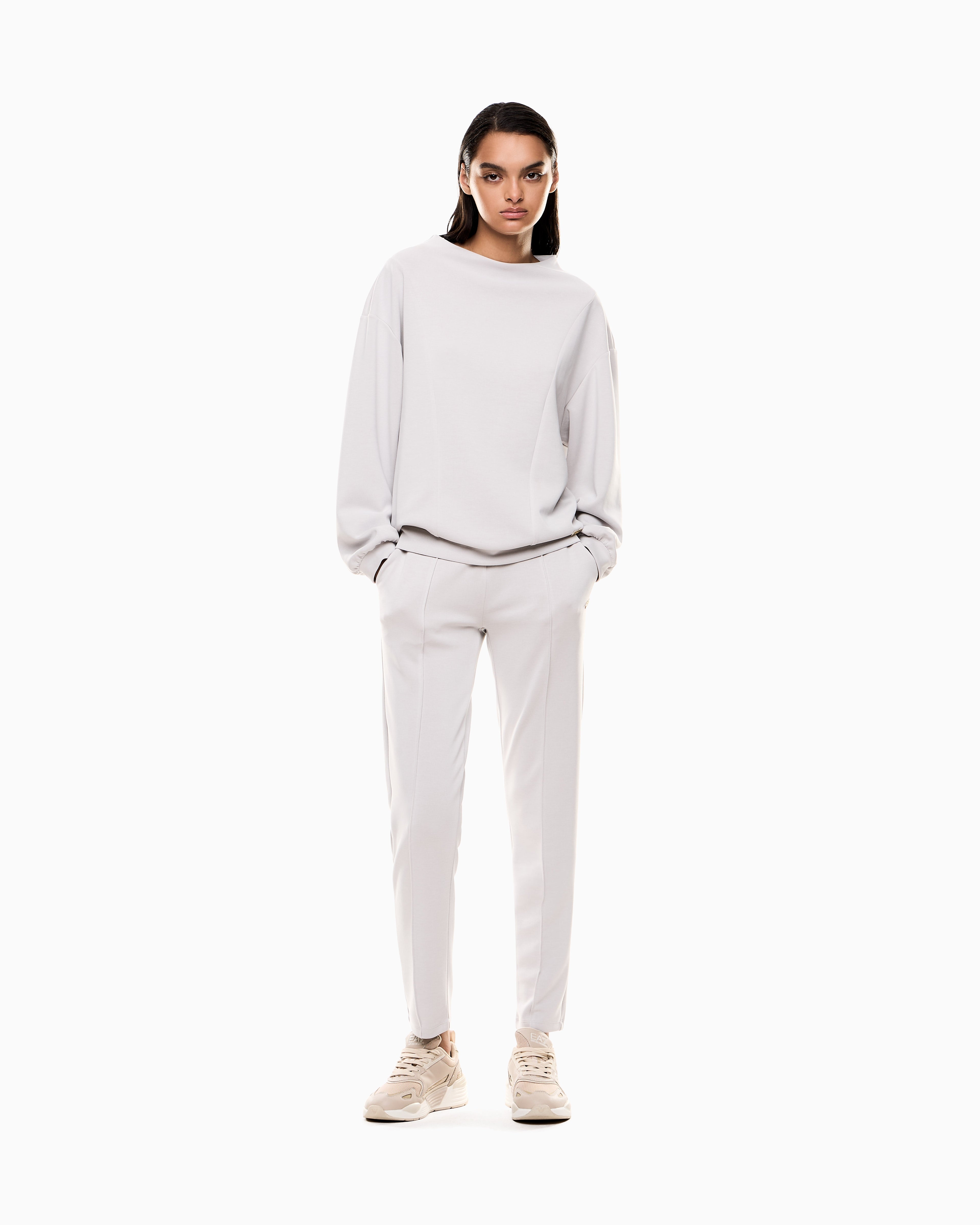 EA7 Core Lady tracksuit in a stretch modal blend