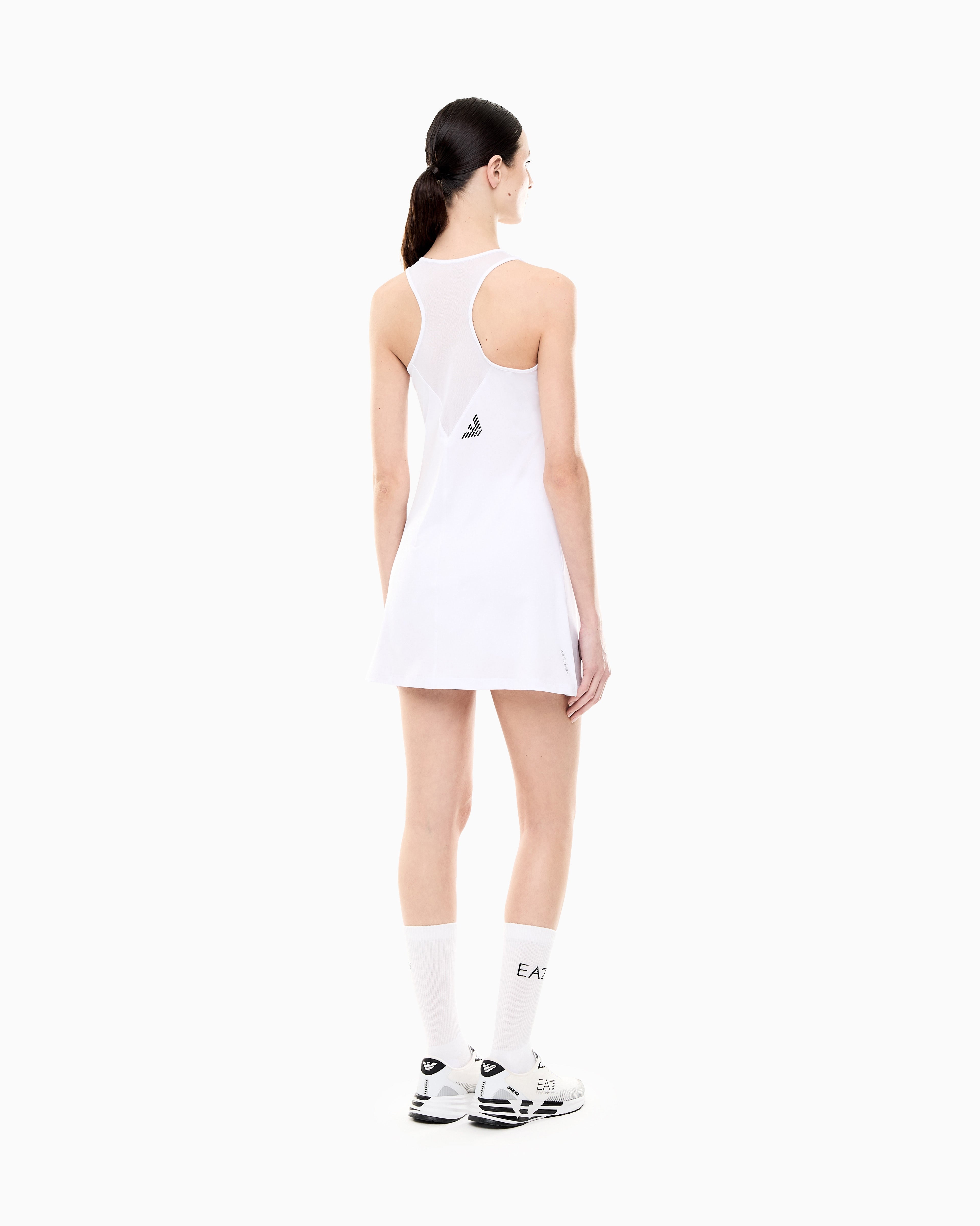 EA7 Ventus7 dress Tennis Pro with a V-neck and matching shorts