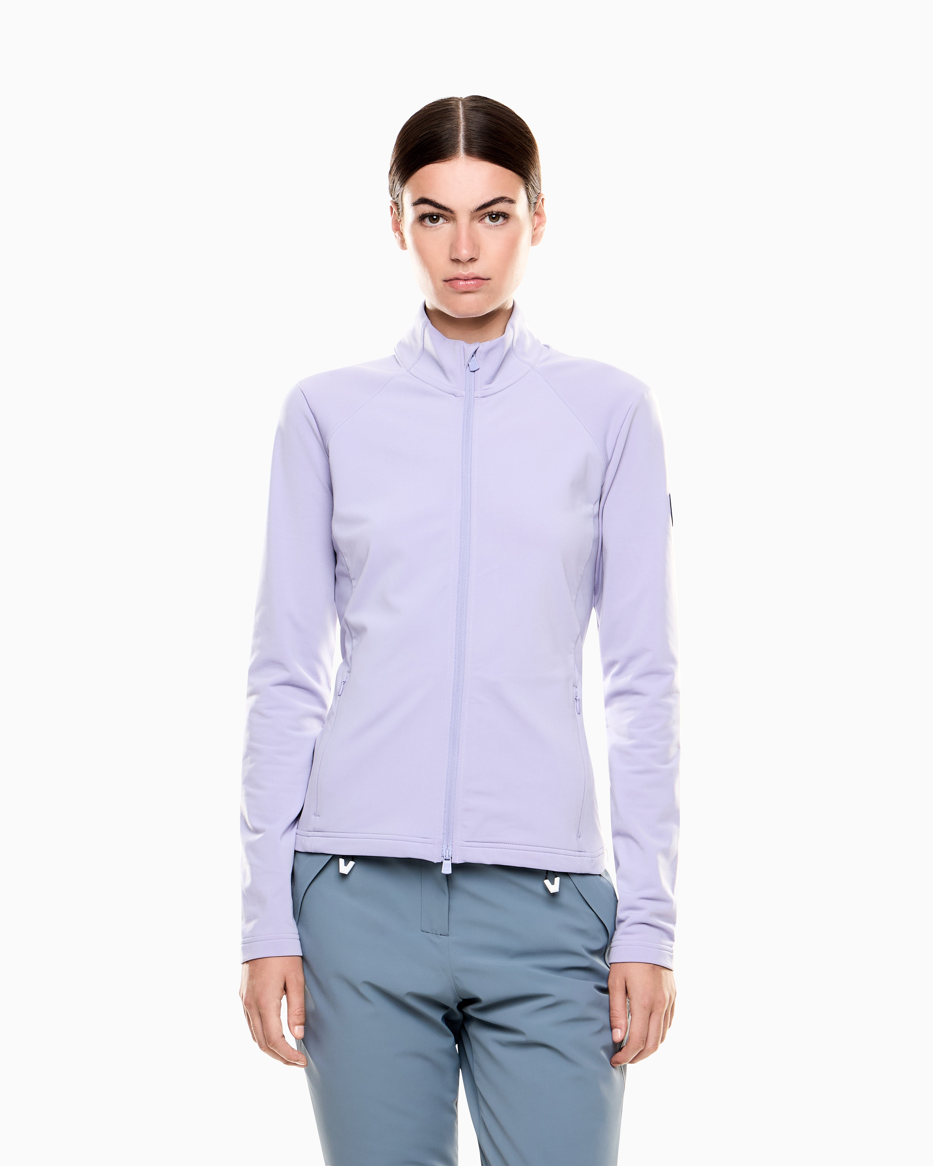 EA7 Powerstretch fabric technical ski fleece