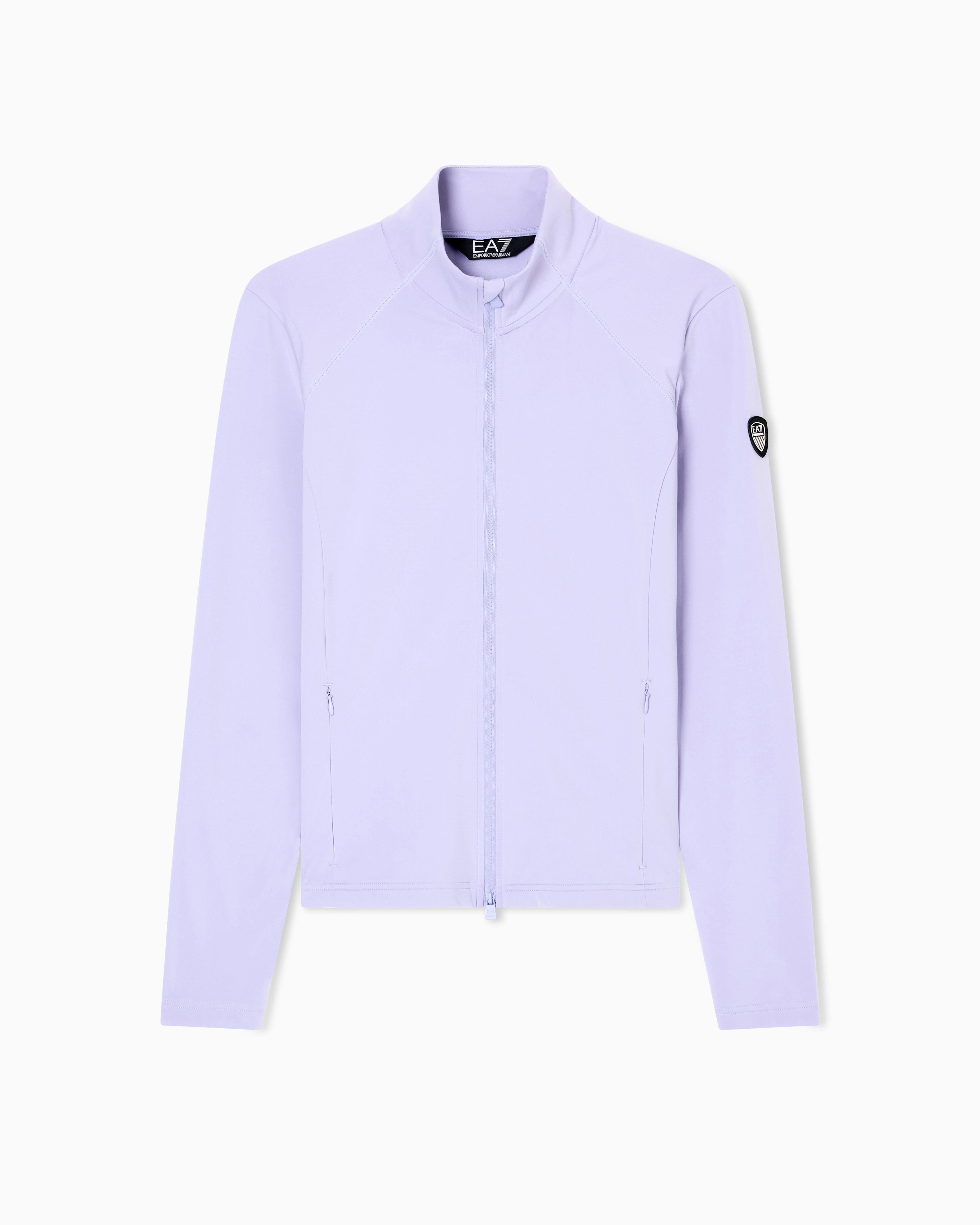 EA7 Powerstretch fabric technical ski fleece