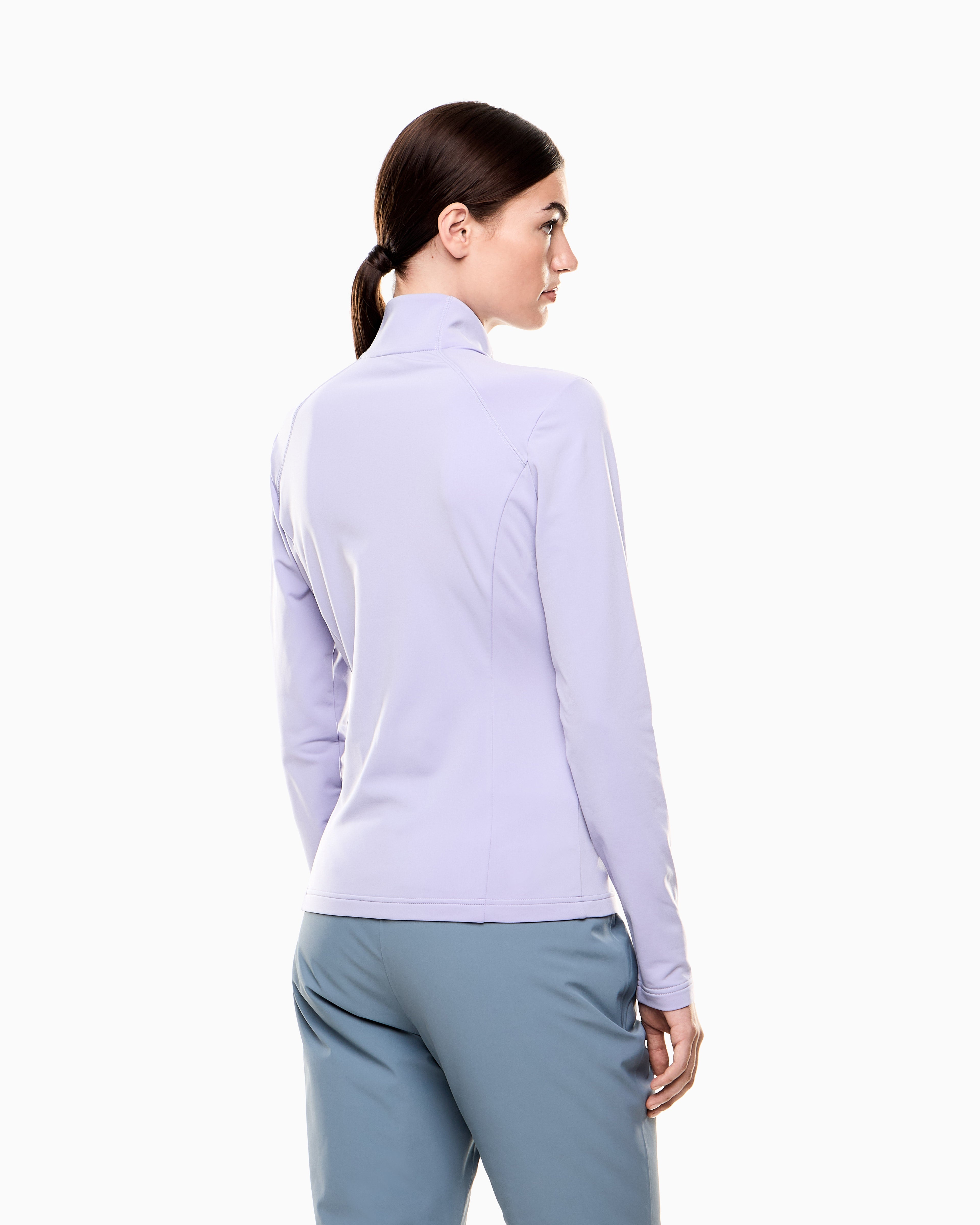 EA7 Powerstretch fabric technical ski fleece