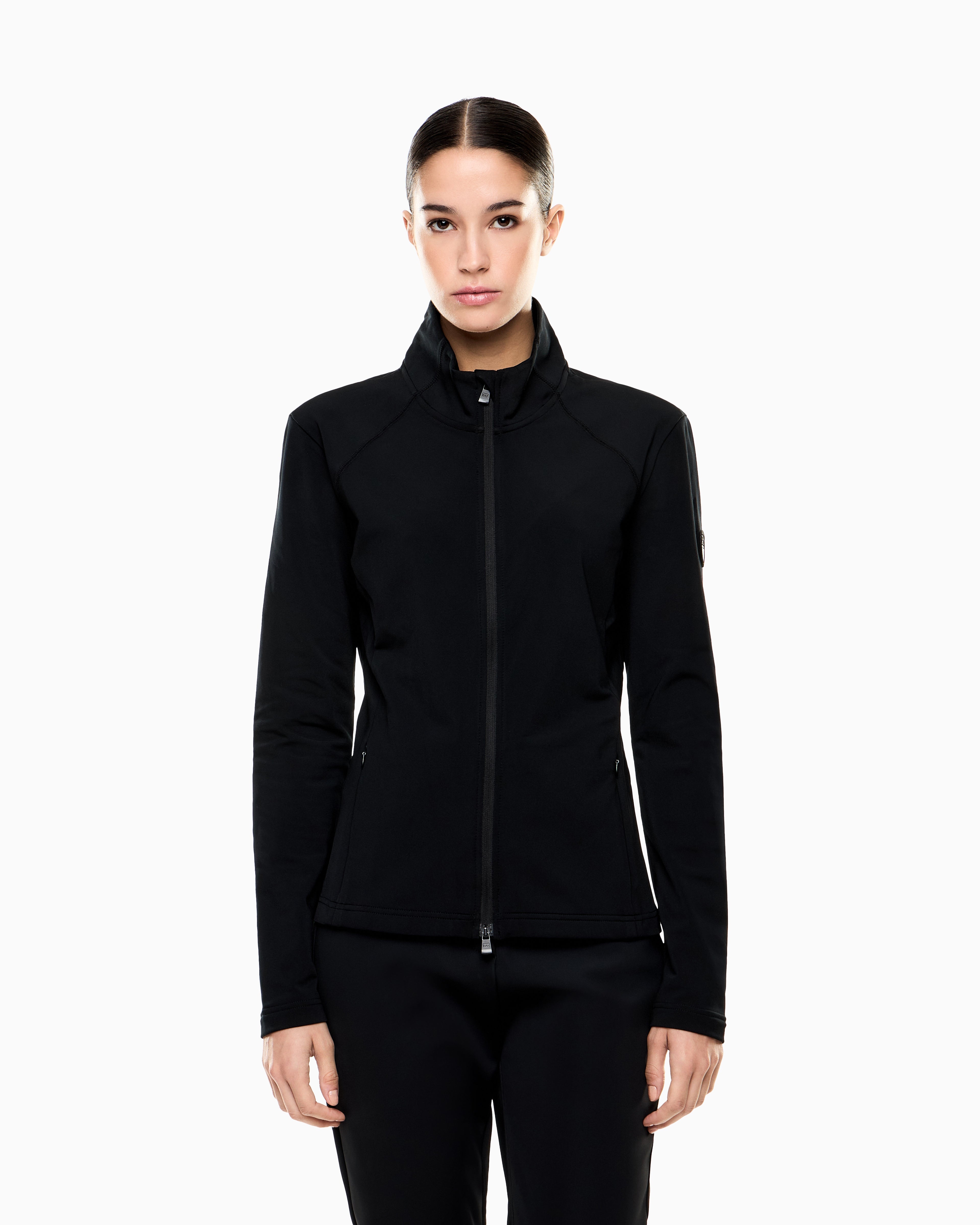 EA7 Powerstretch fabric technical ski fleece