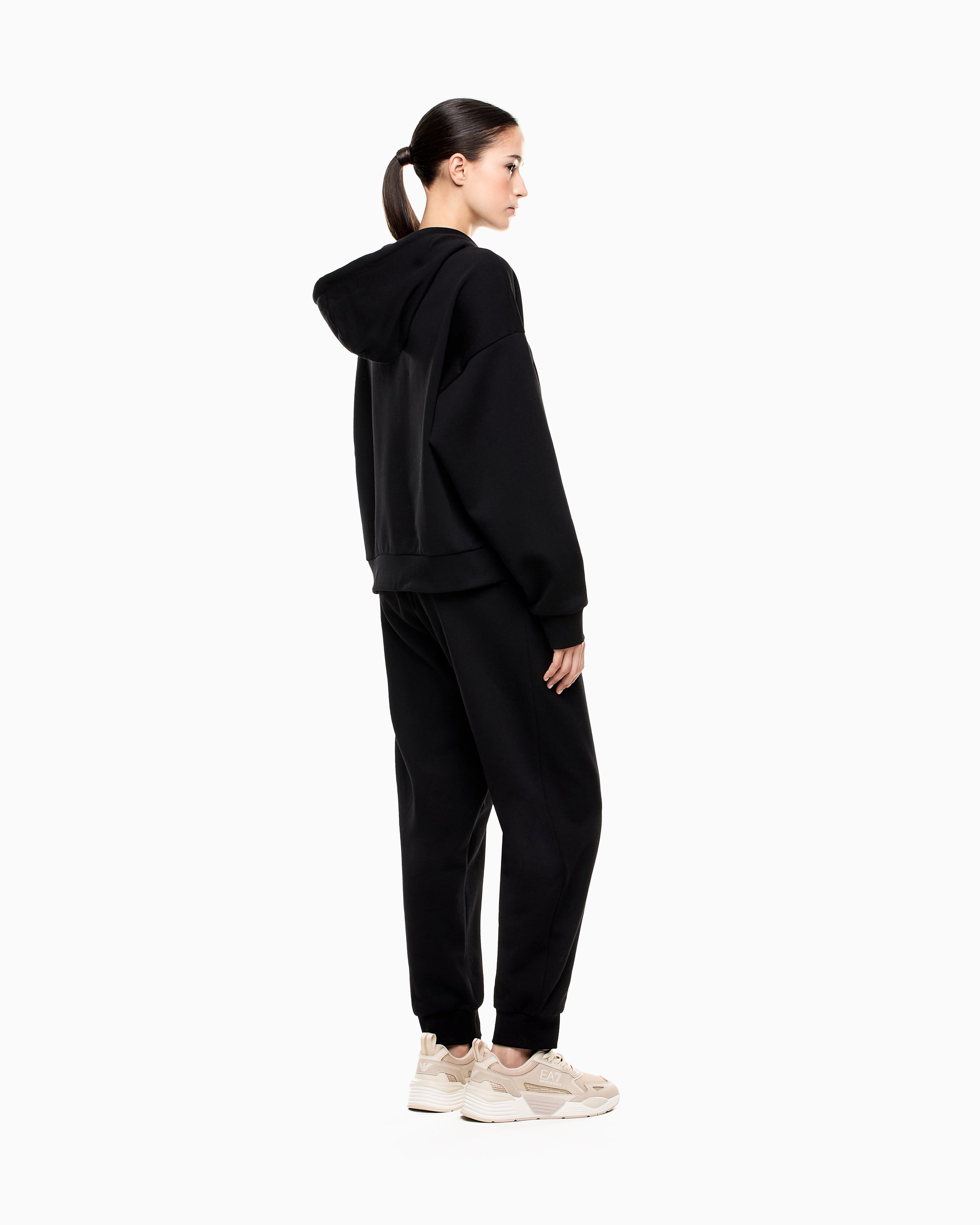 EA7 Cotton-blend Visibility tracksuit