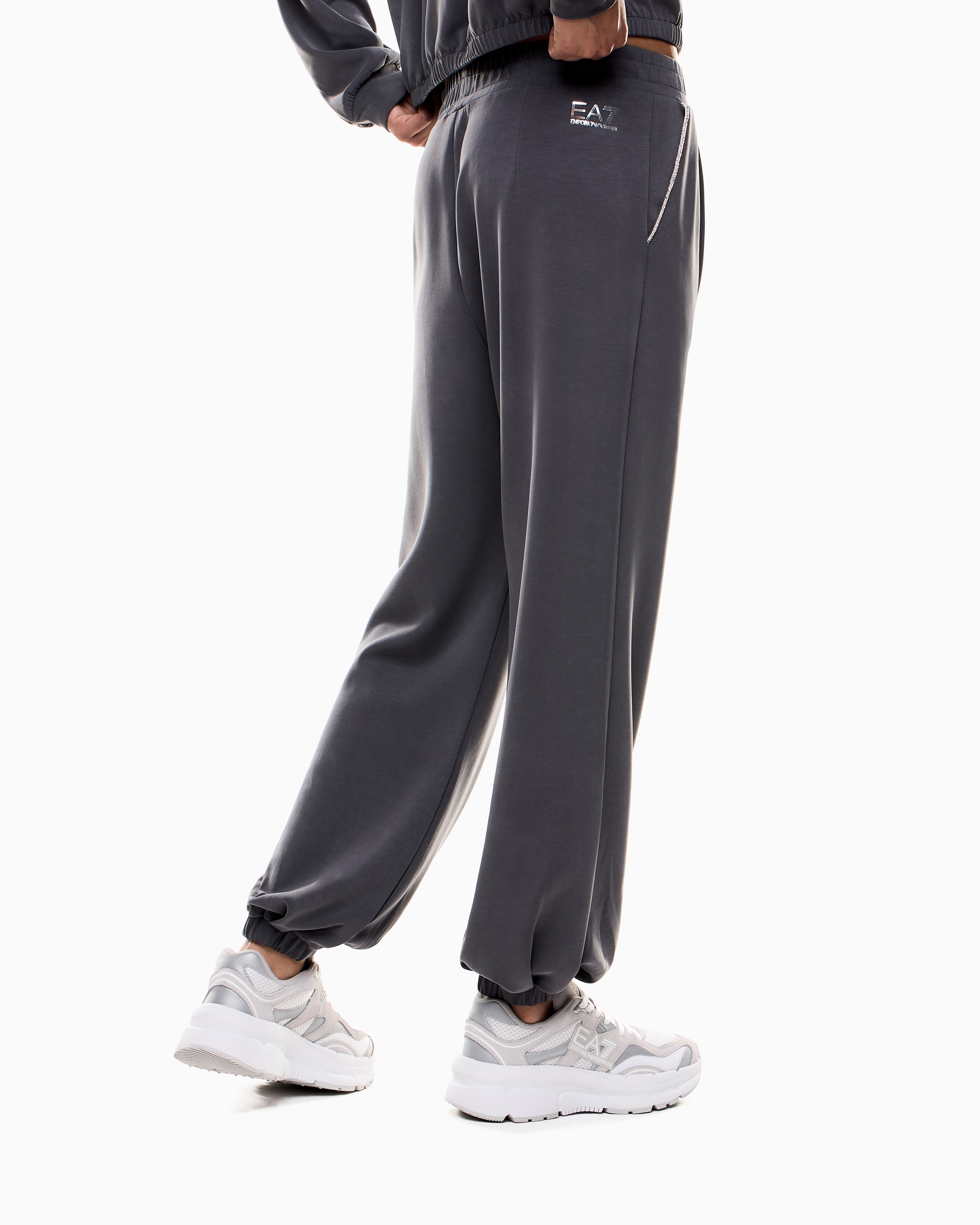 EA7 Precious stretch modal interlock joggers