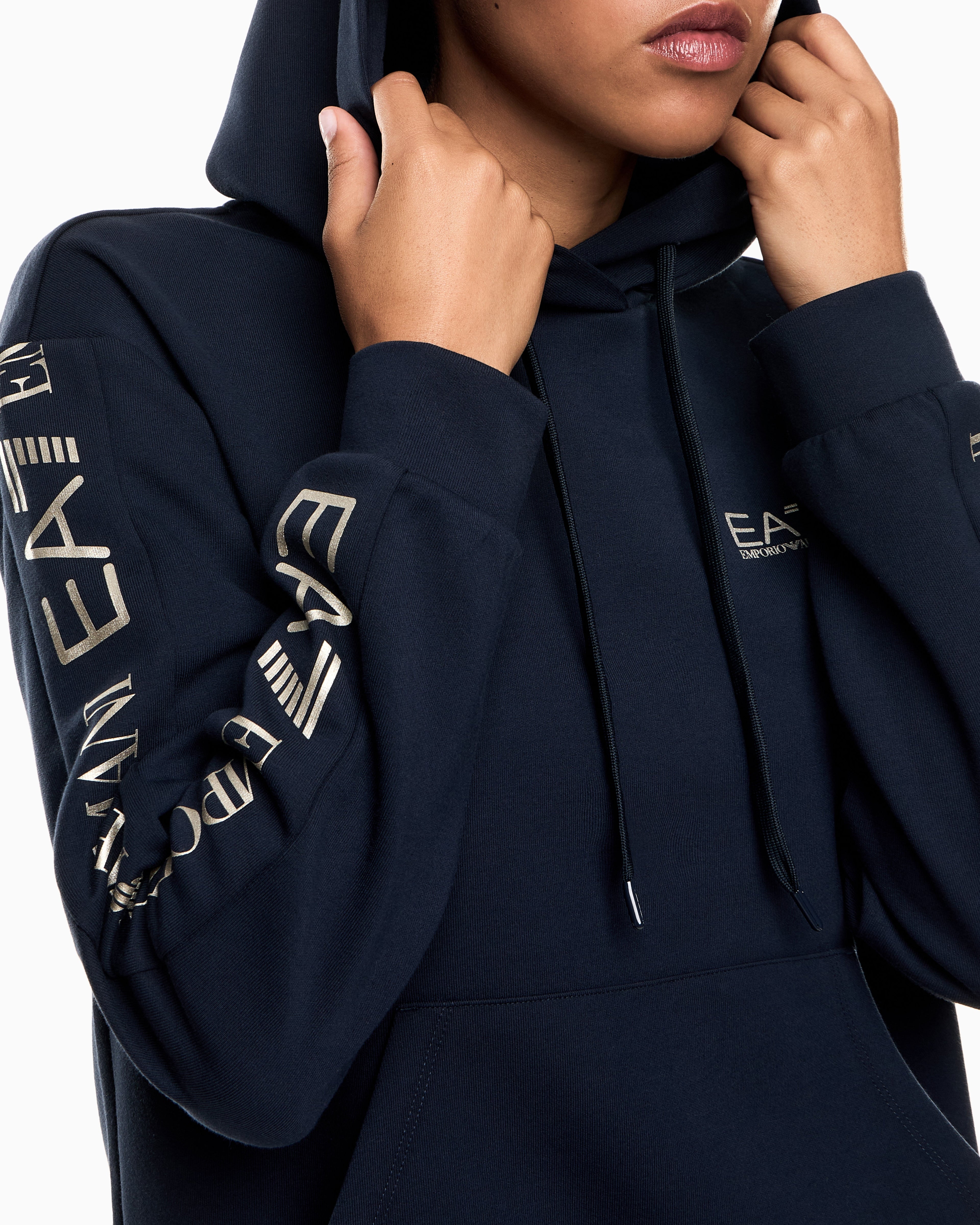 EA7 Cotton-blend tracksuit