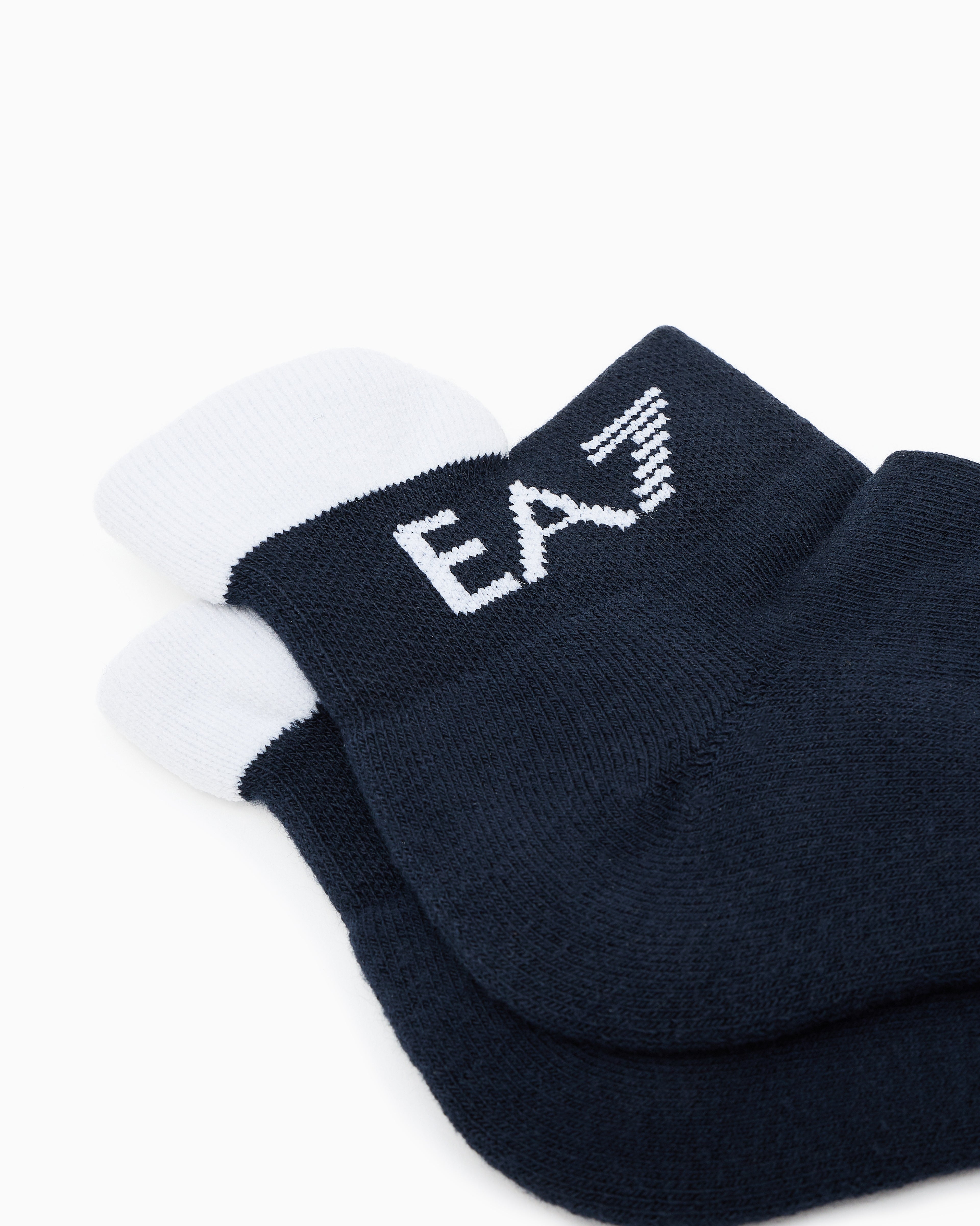 EA7 Tennis socks in soft cotton with jacquard logo Tennis Pro