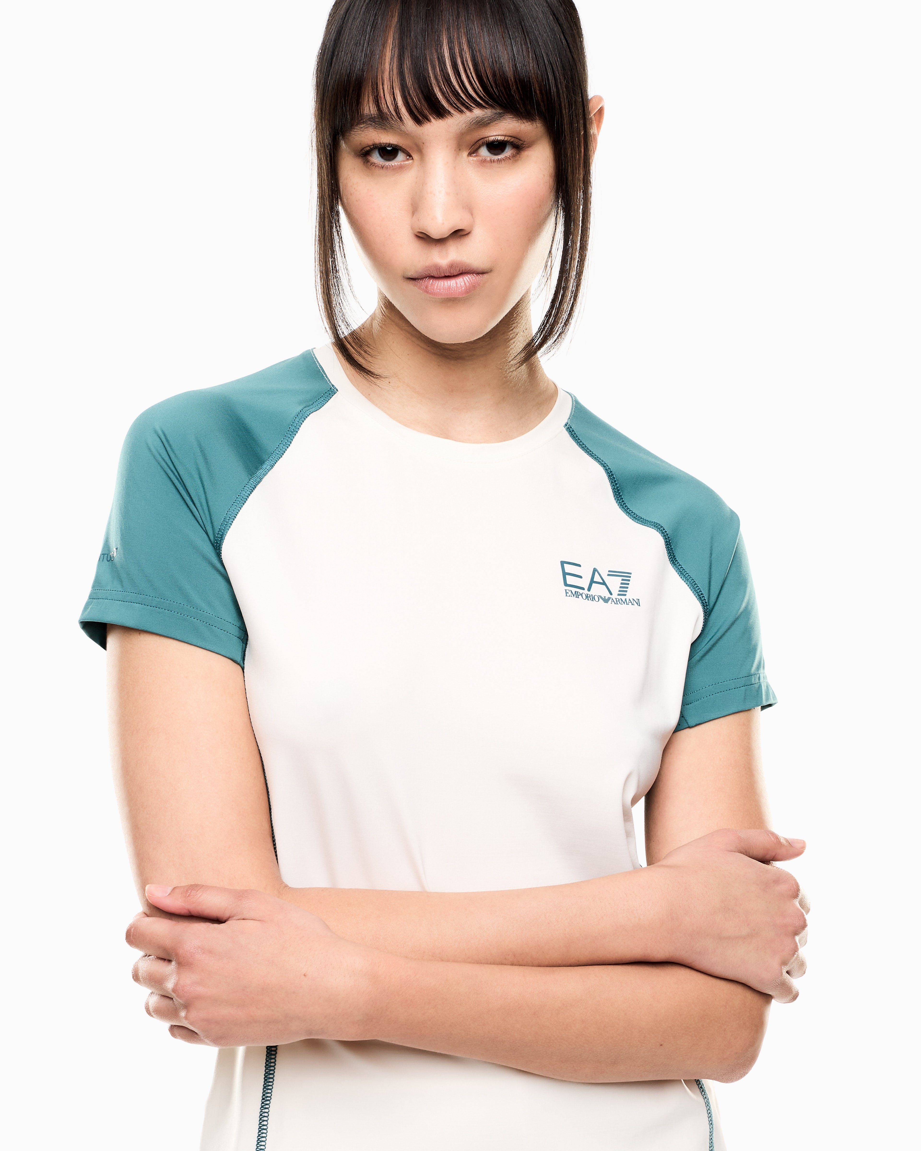 EA7 Tennis Pro T-shirt in VENTUS7 technical fabric