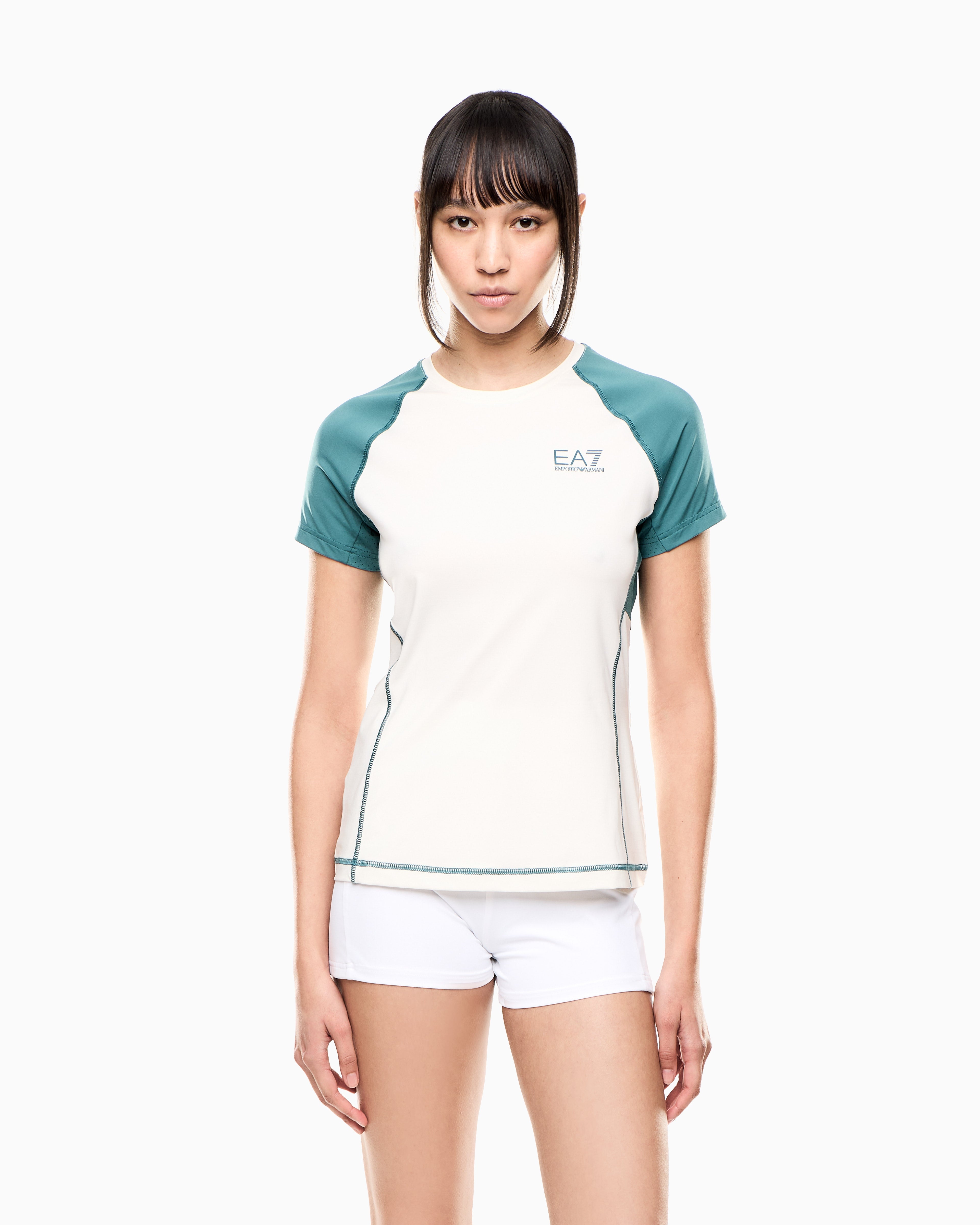 EA7 Tennis Pro T-shirt in VENTUS7 technical fabric
