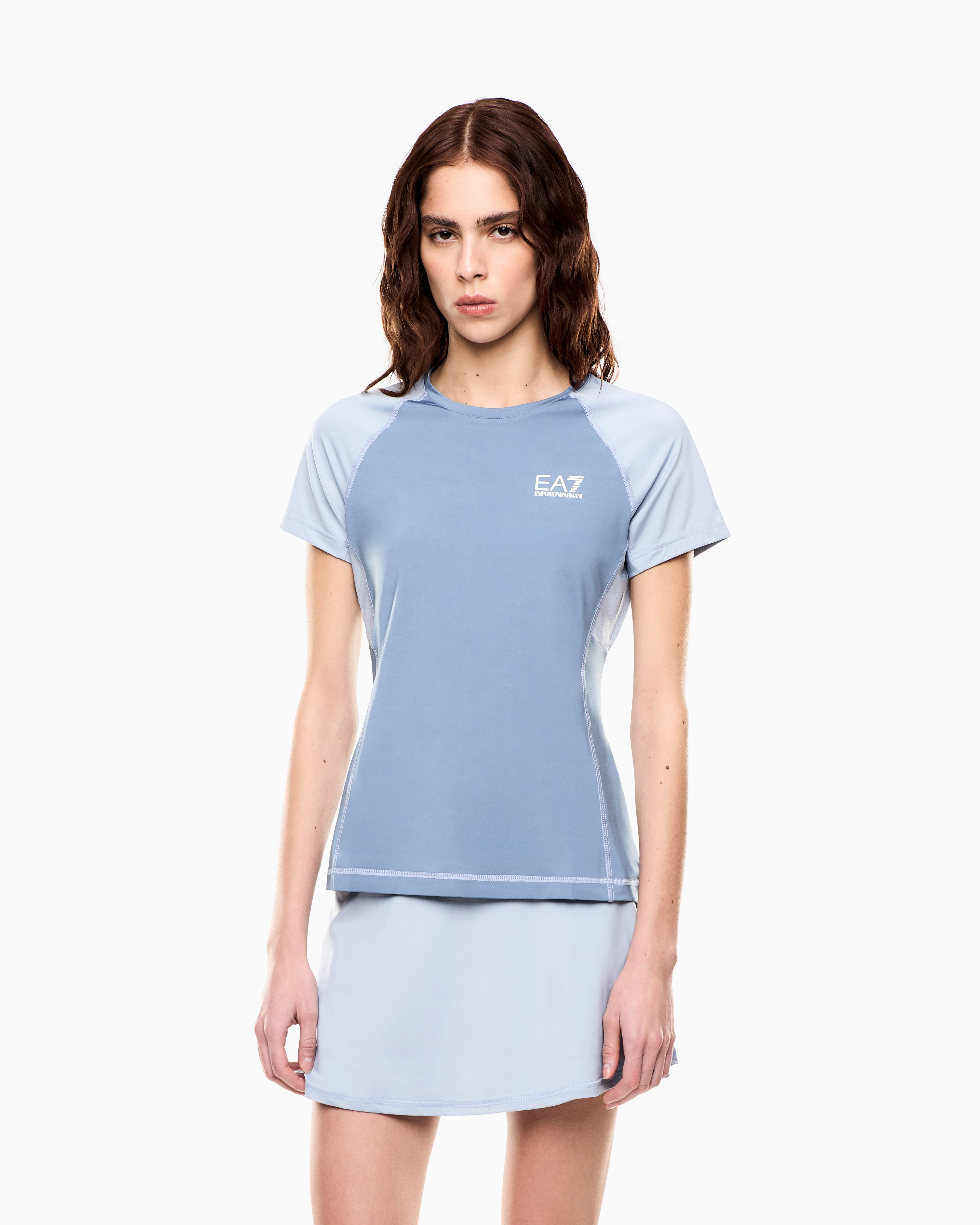 EA7 Tennis Pro T-shirt in VENTUS7 technical fabric
