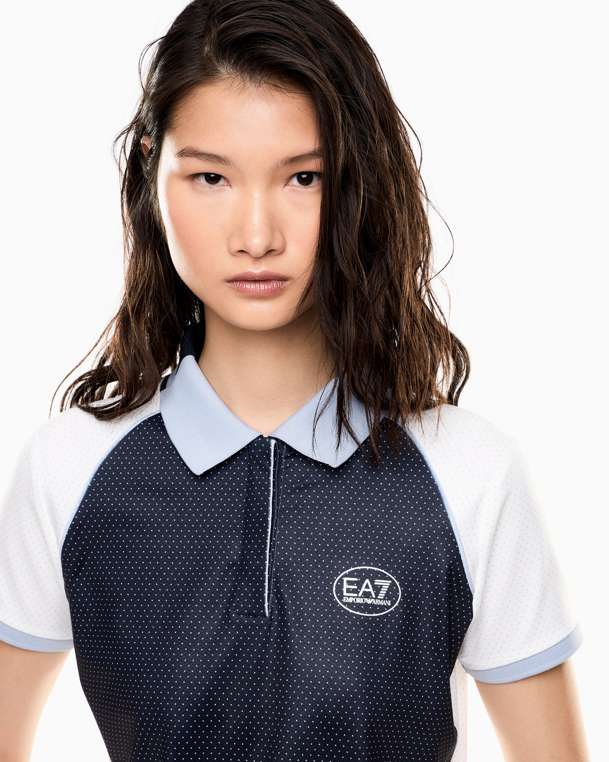 EA7 Golf Pro polo shirt in VENTUS7 technical fabric