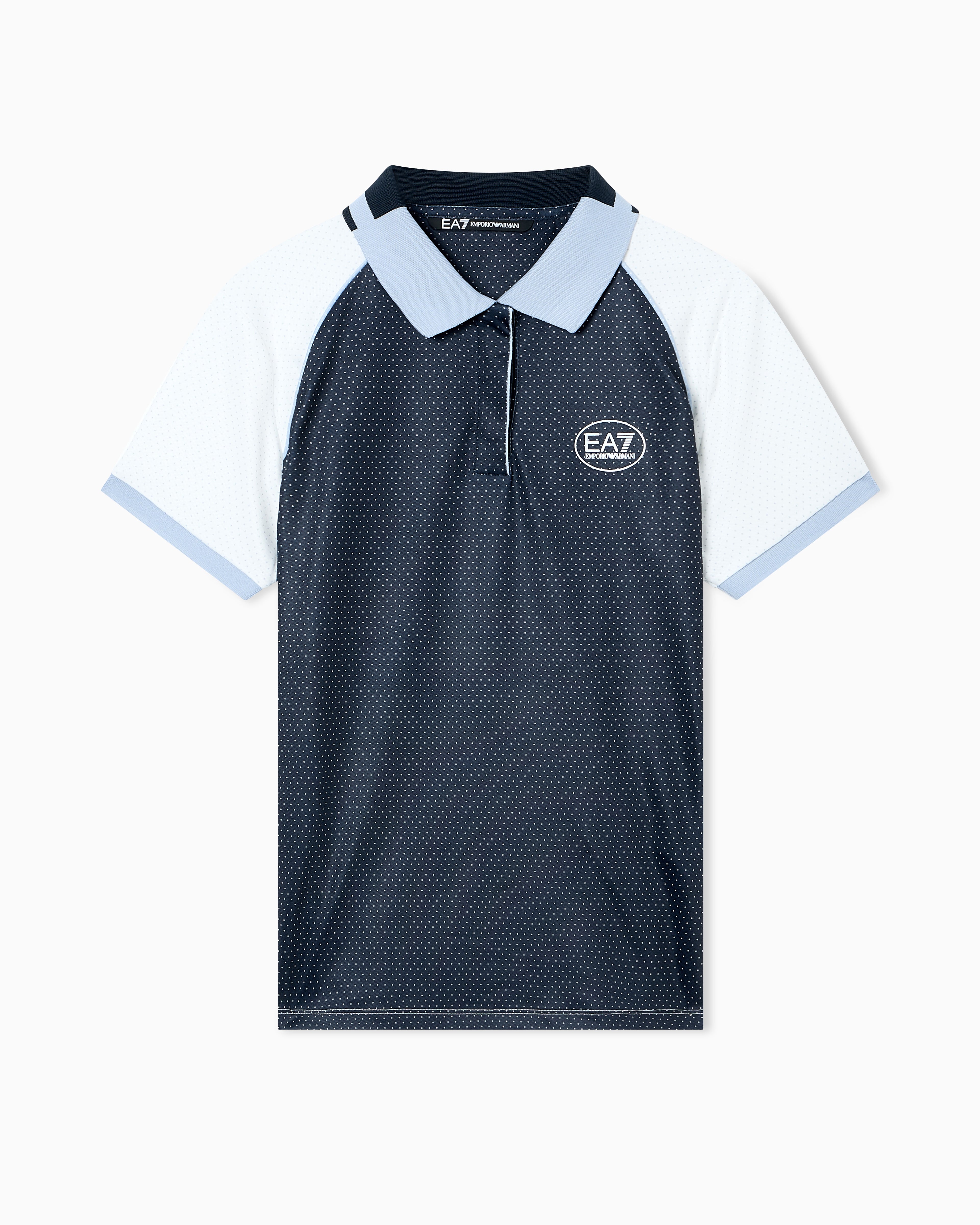 EA7 Golf Pro polo shirt in VENTUS7 technical fabric