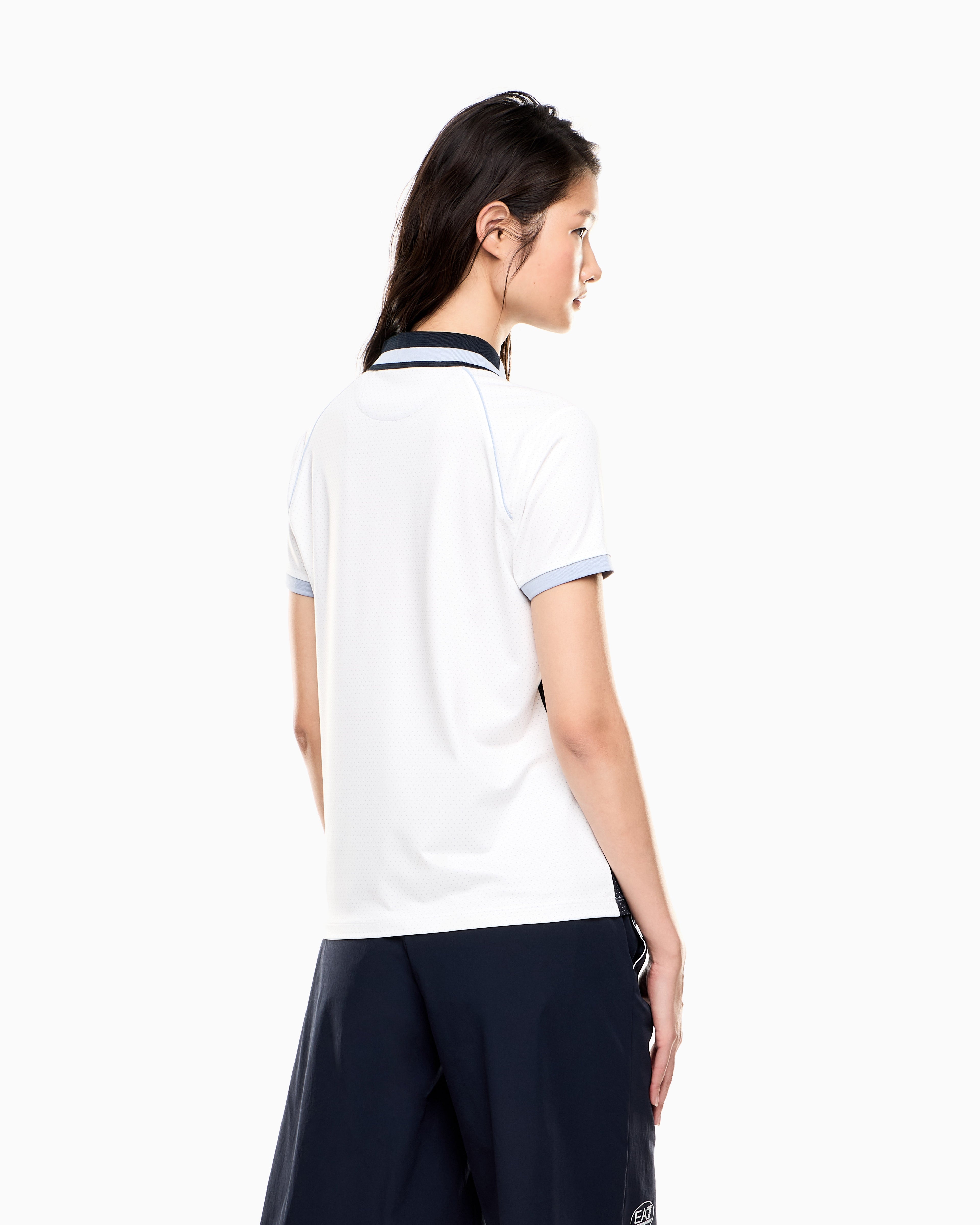 EA7 Golf Pro polo shirt in VENTUS7 technical fabric