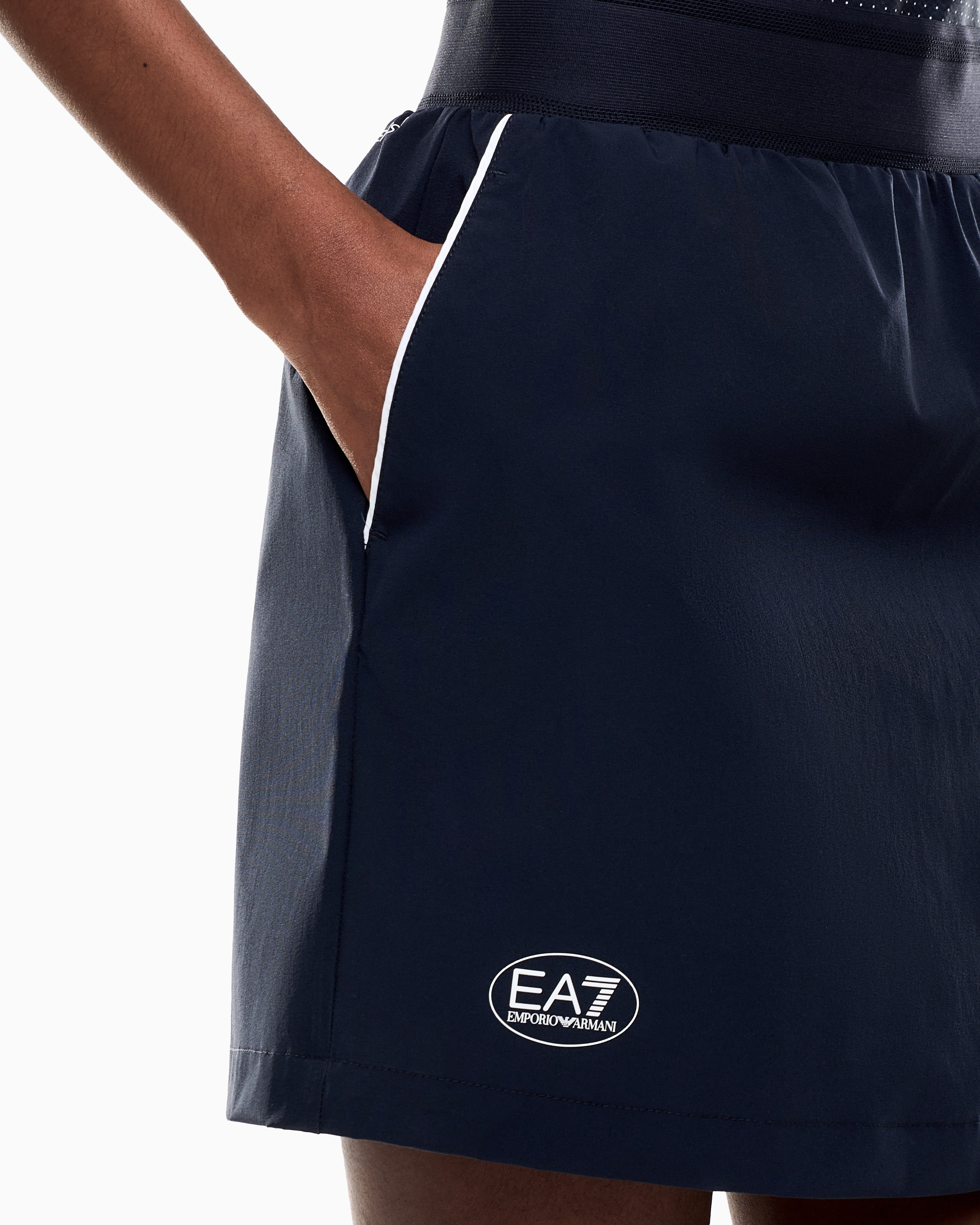 EA7 Golf Pro skirt in VENTUS7 technical fabric