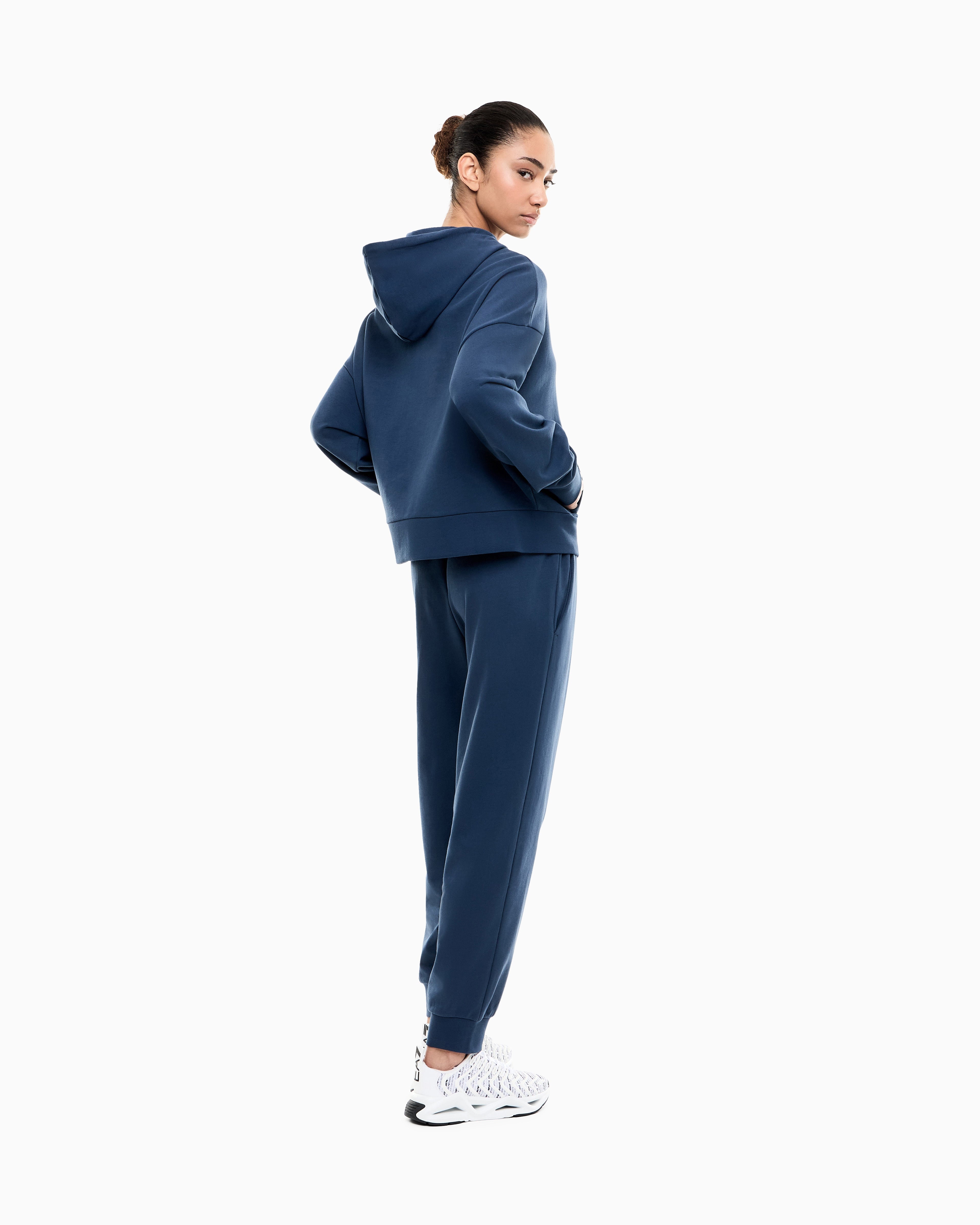 EA7 Cotton-blend Visibility tracksuit