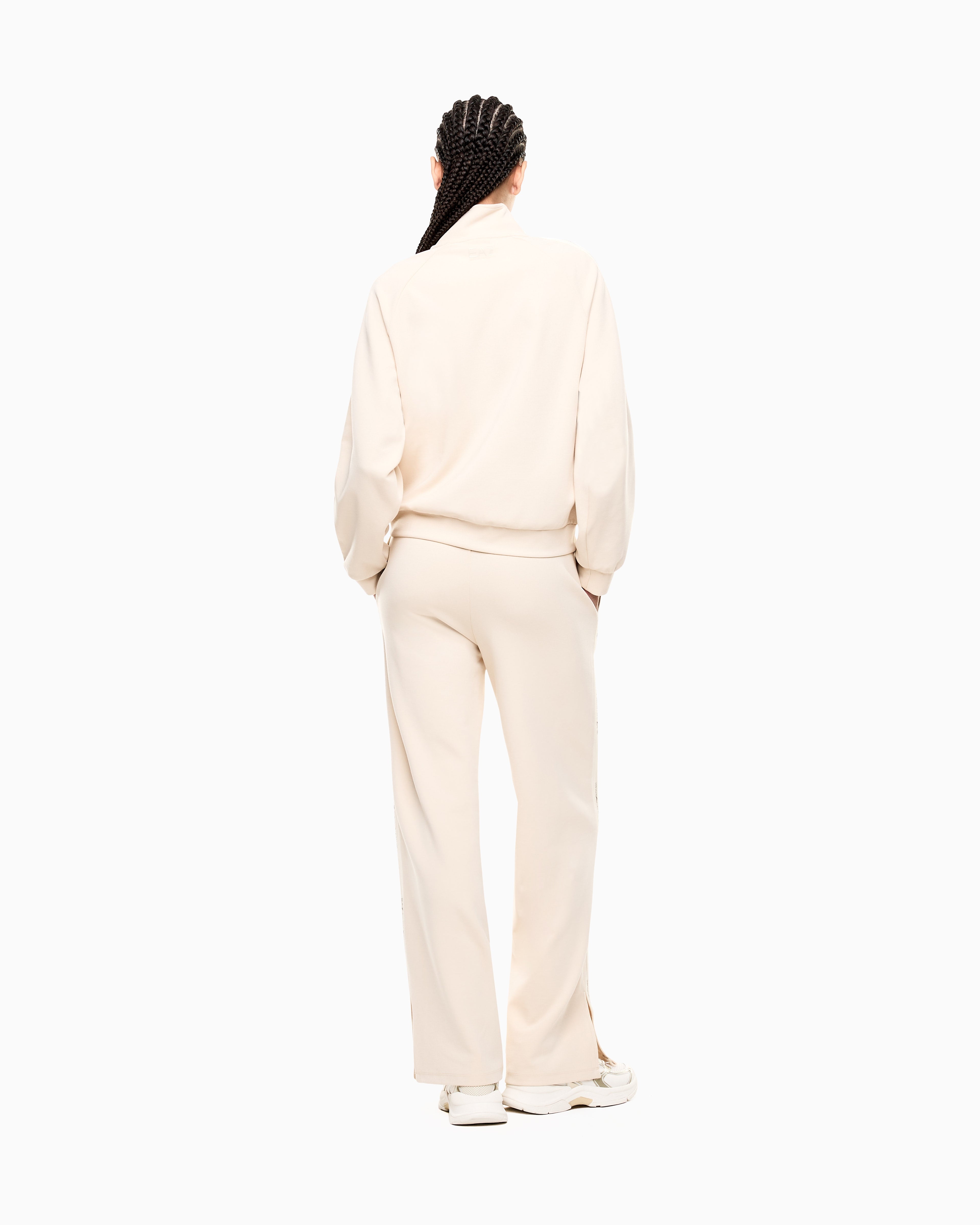 EA7 Logo Series stretch modal blend tracksuit