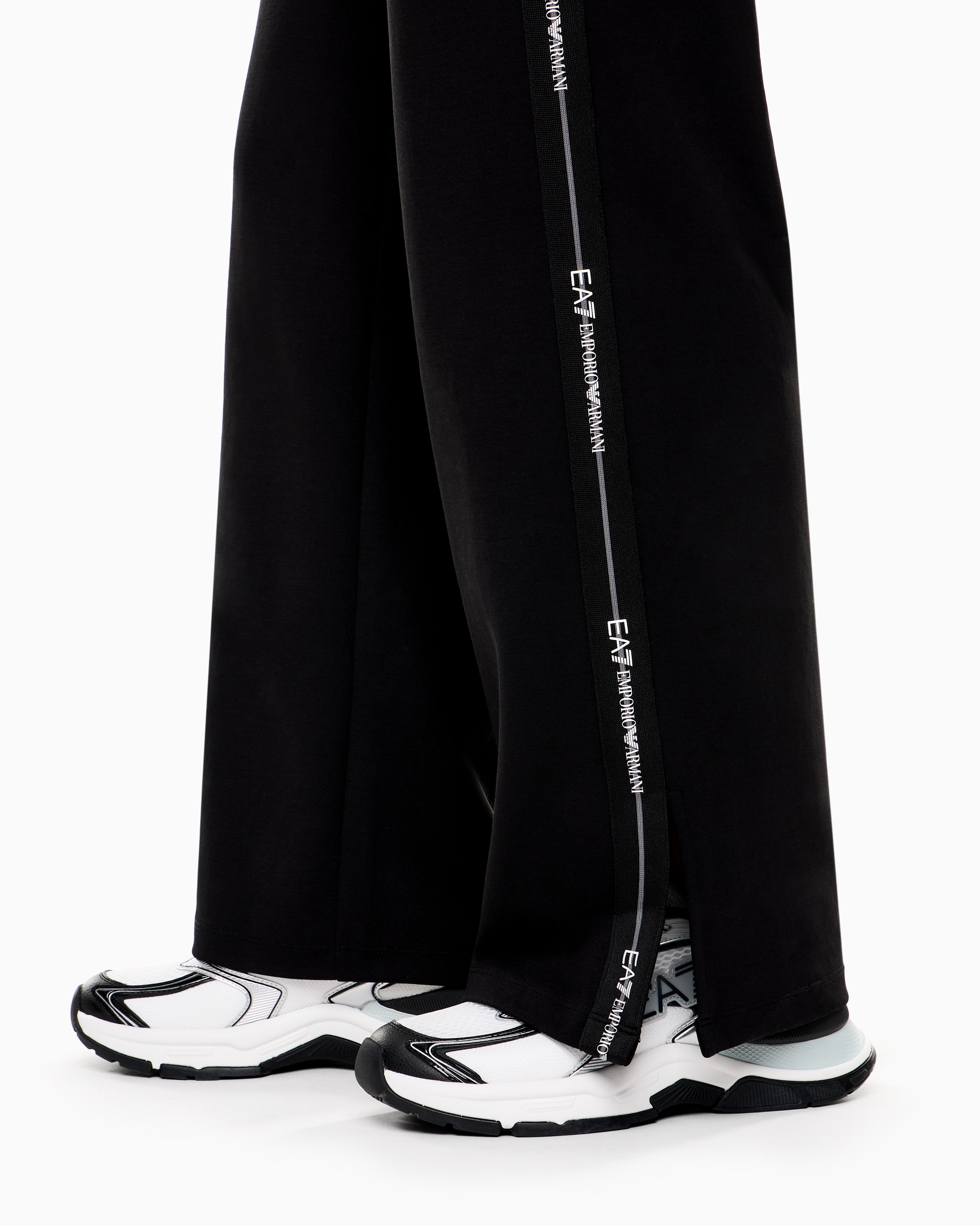 EA7 Logo Series stretch modal blend tracksuit
